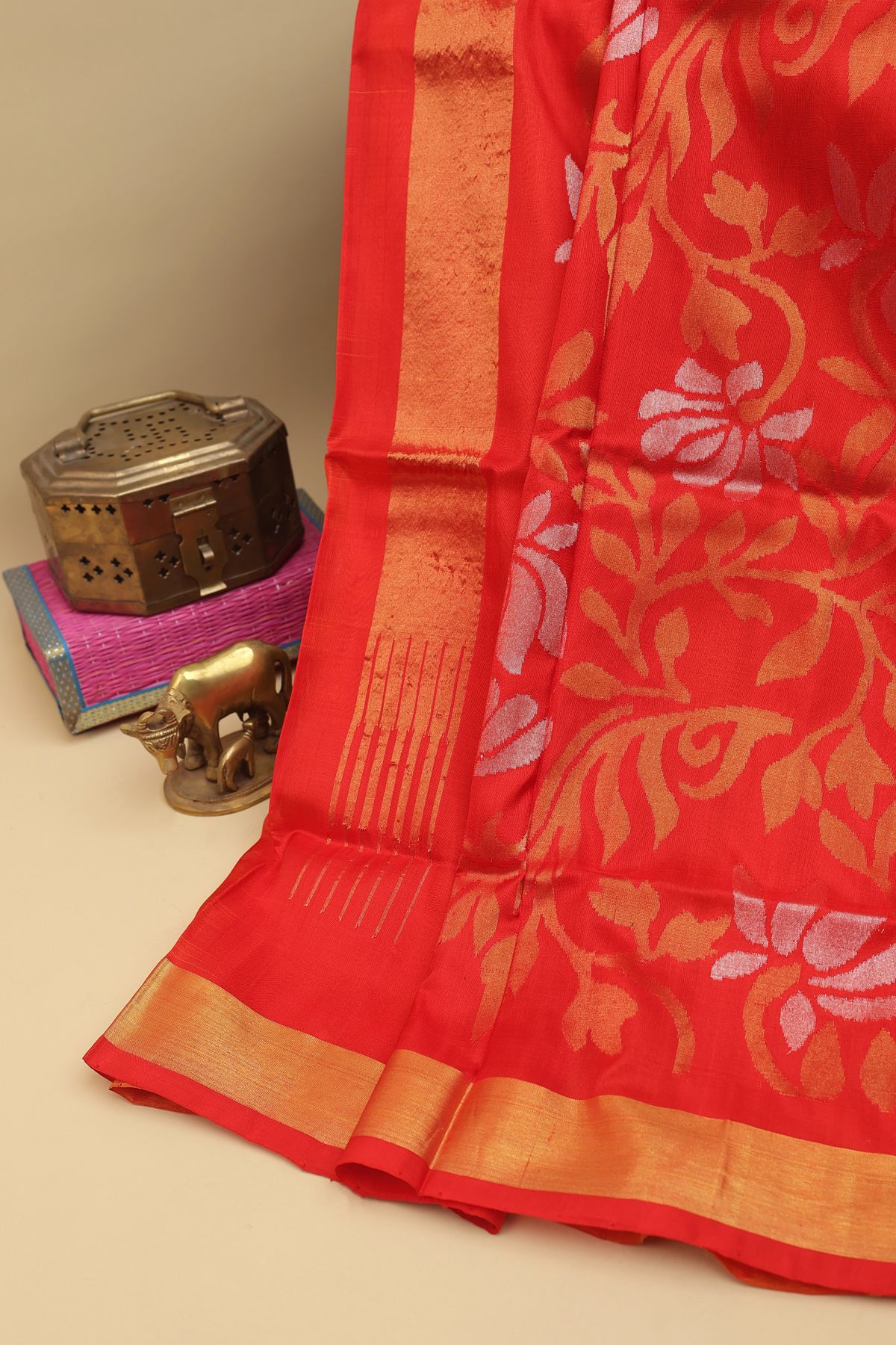Uppada Silk Yellow Saree