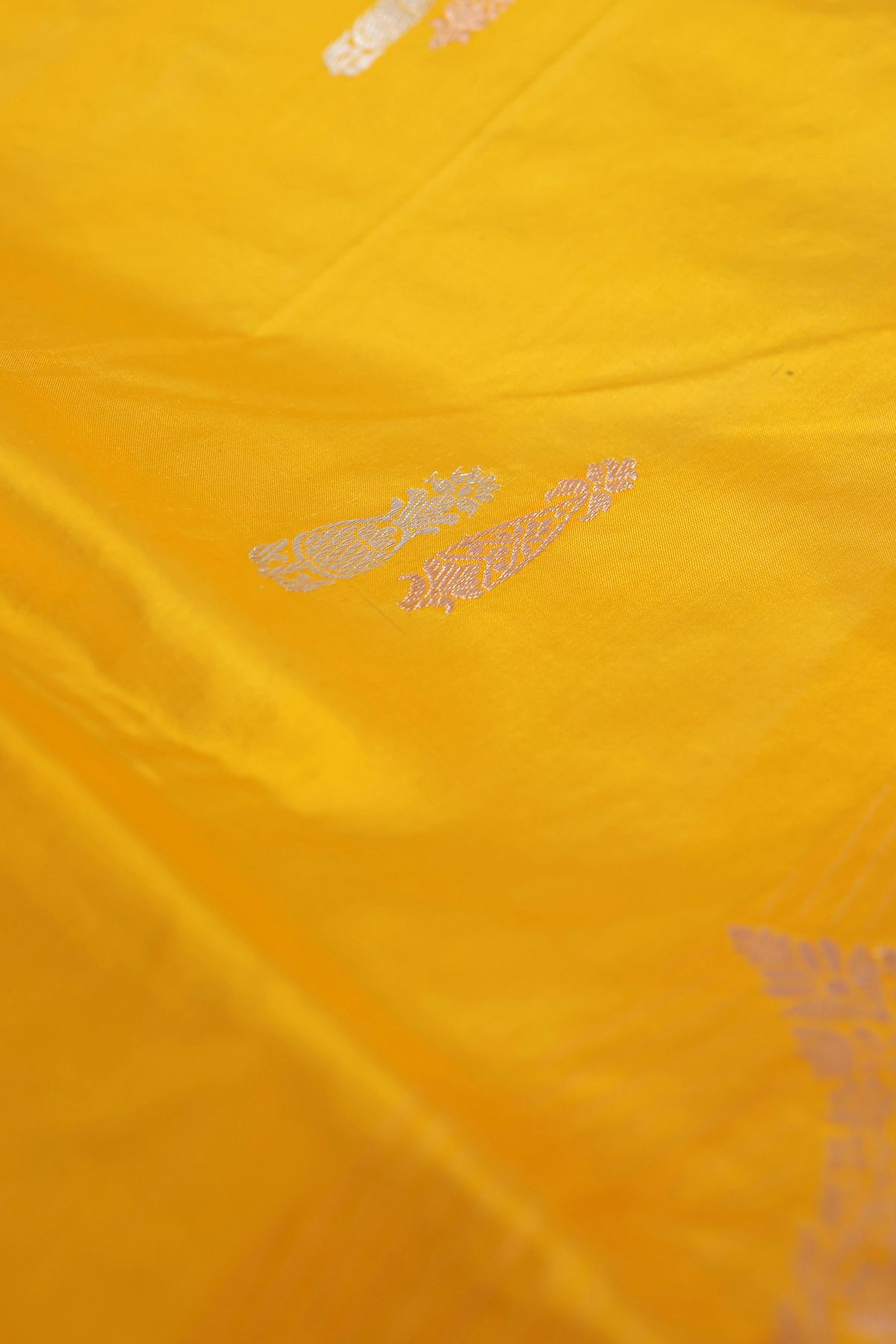Banarasi Silk Mustard Saree
