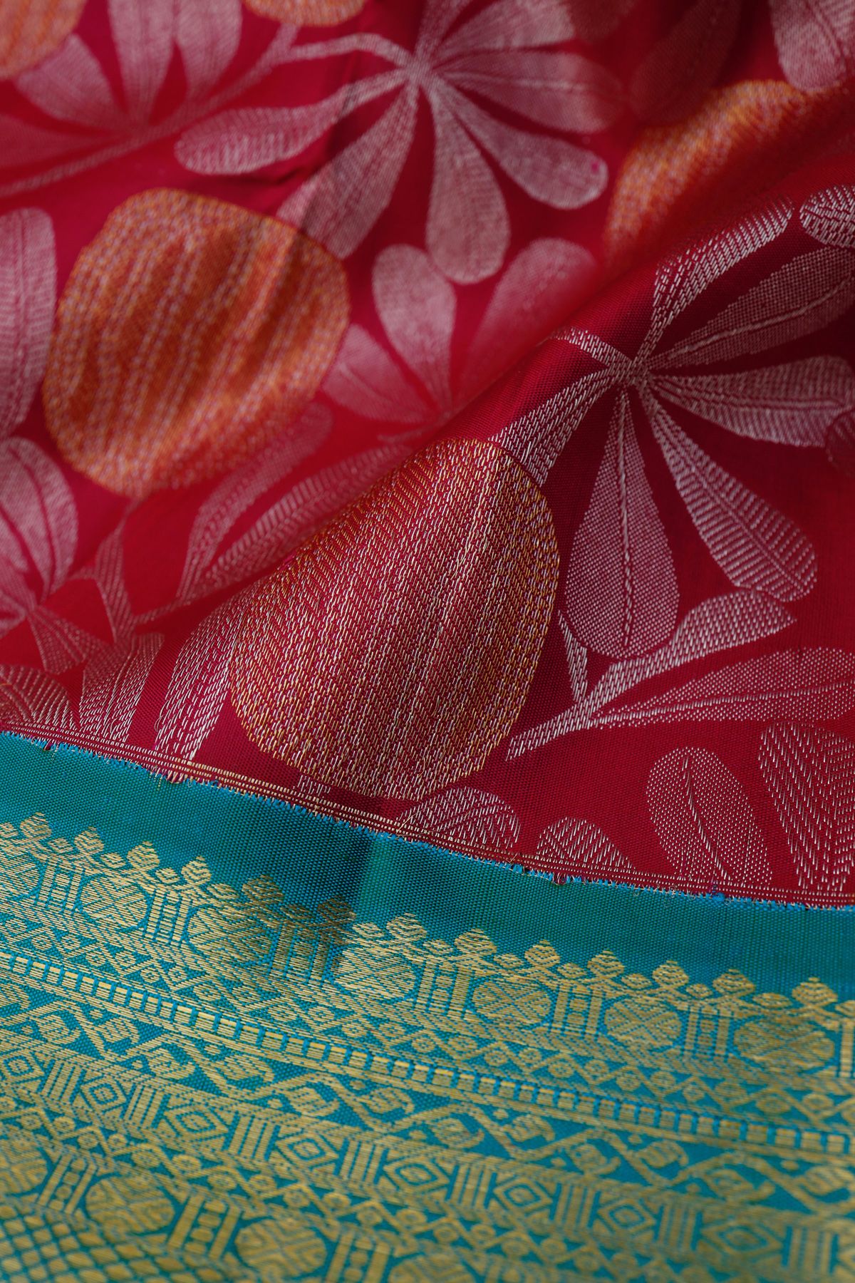 Kancheepuram Silk Pink Saree