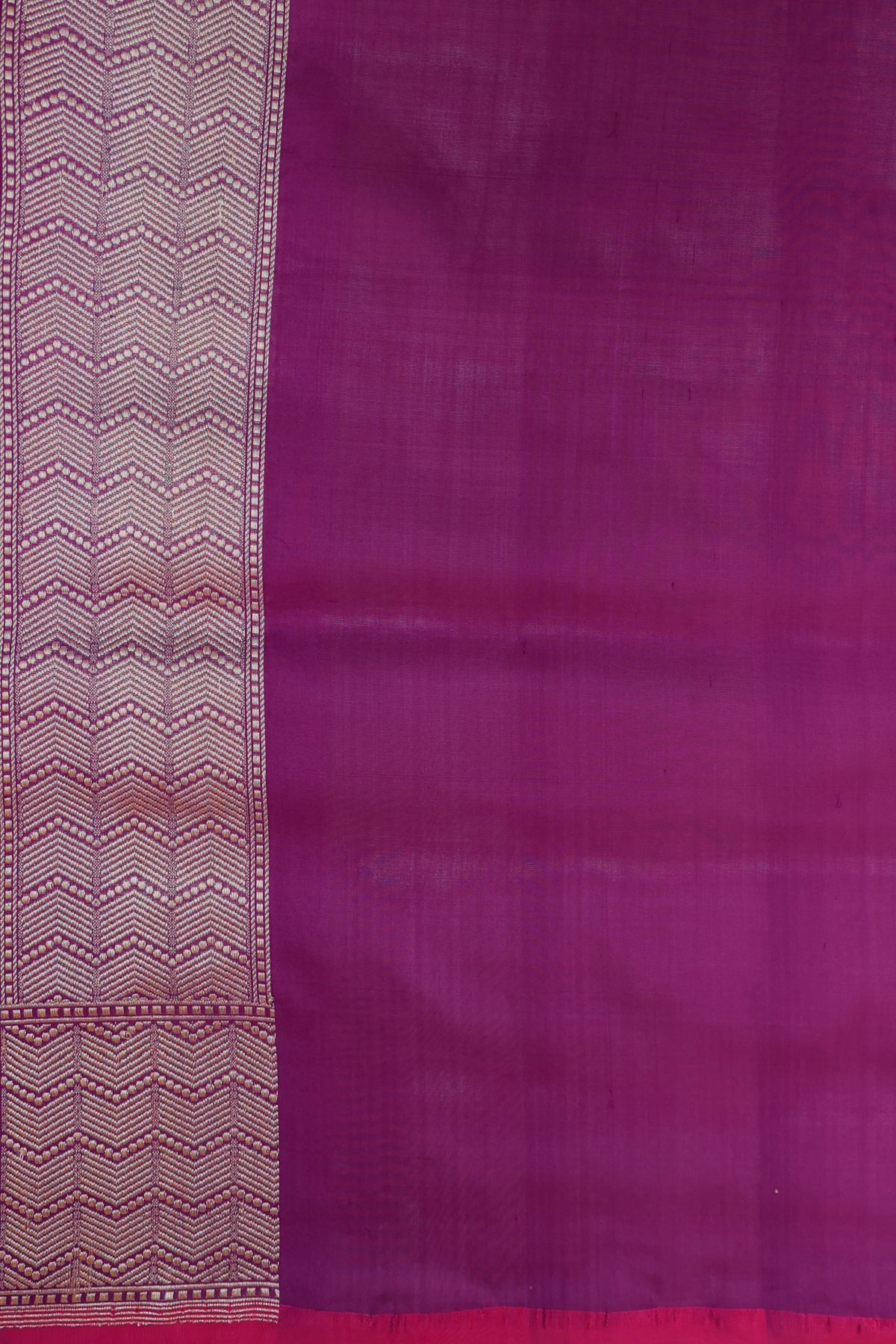 Banarasi Silk Magenta Saree