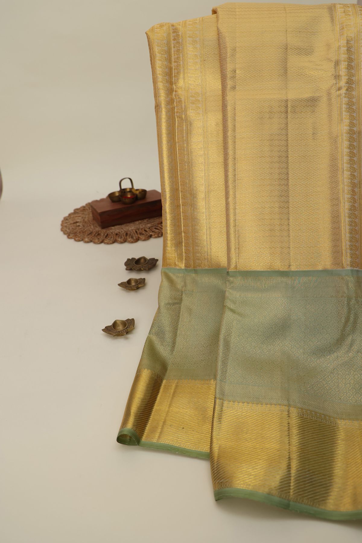 Kancheepuram Silk Gold Saree