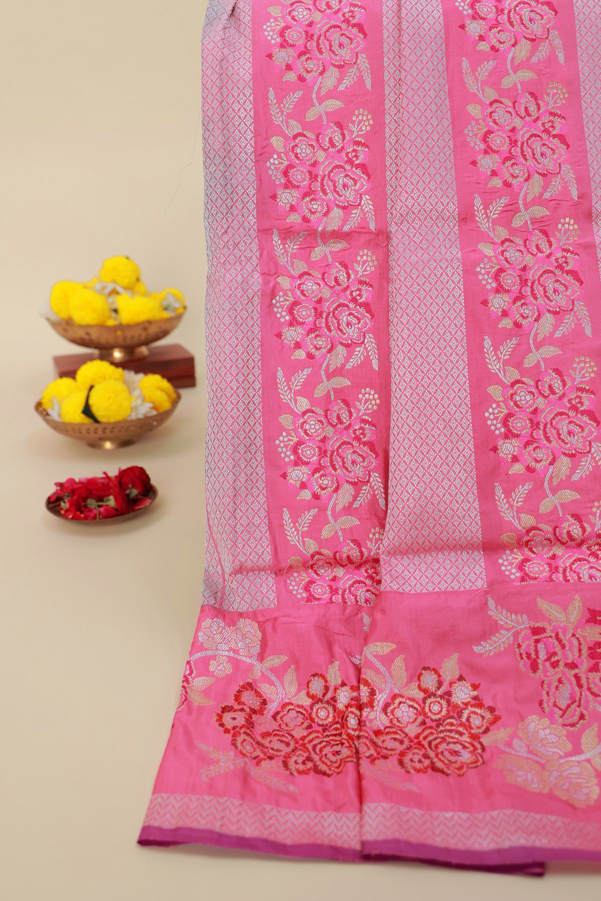 Banarasi Silk Sea Green Saree