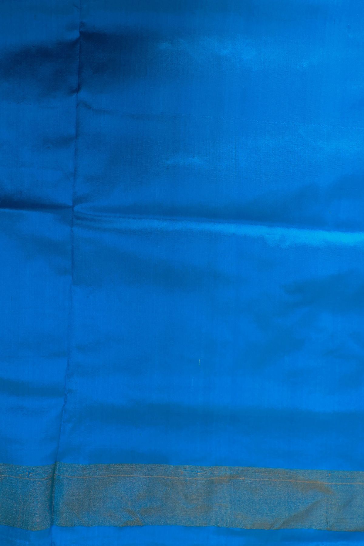 Ikat Silk Peach Orange Saree