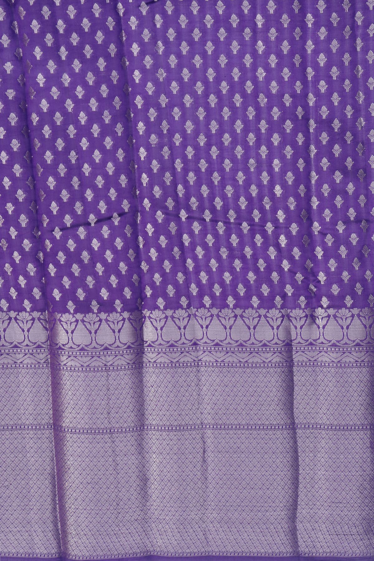 Designer Chiniya Pink Saree