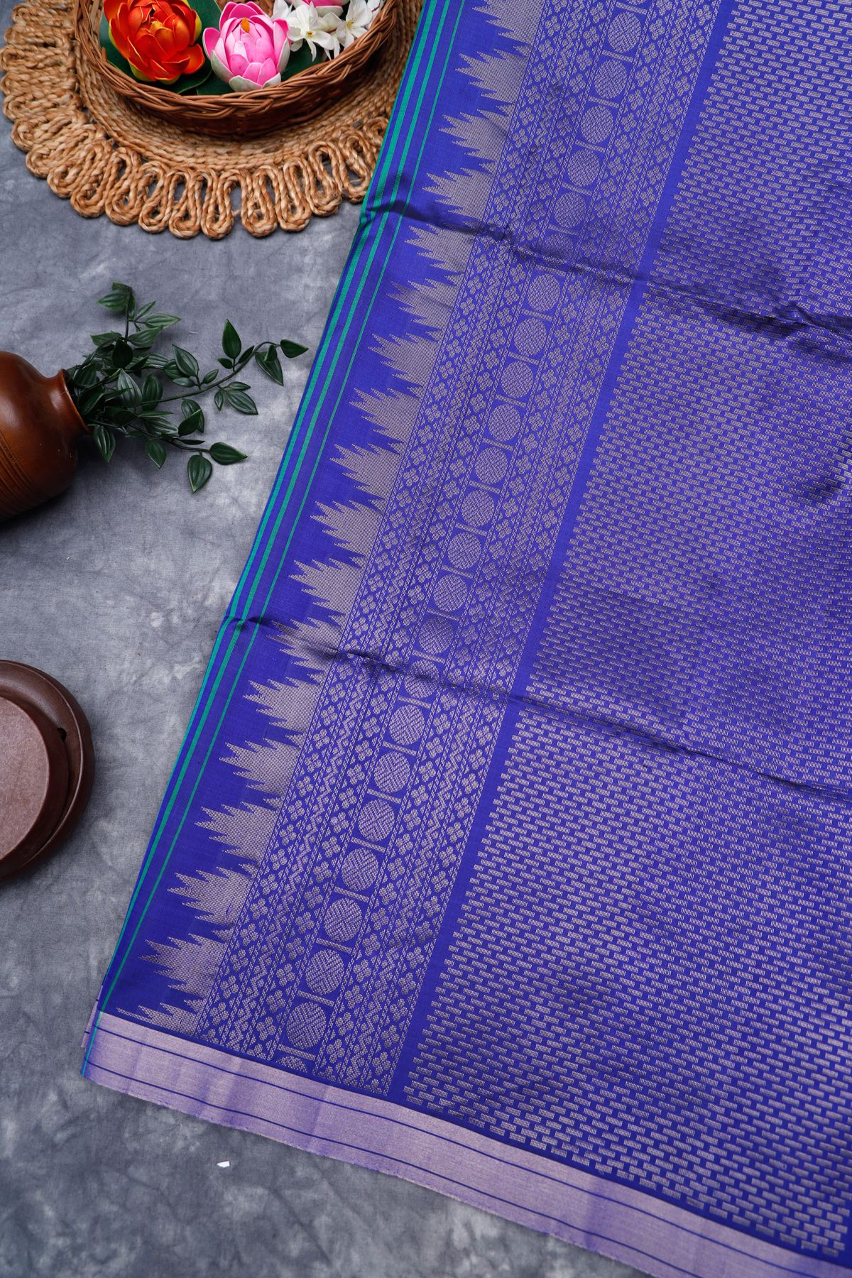 Coimbatore Soft Silk Multicolor Saree