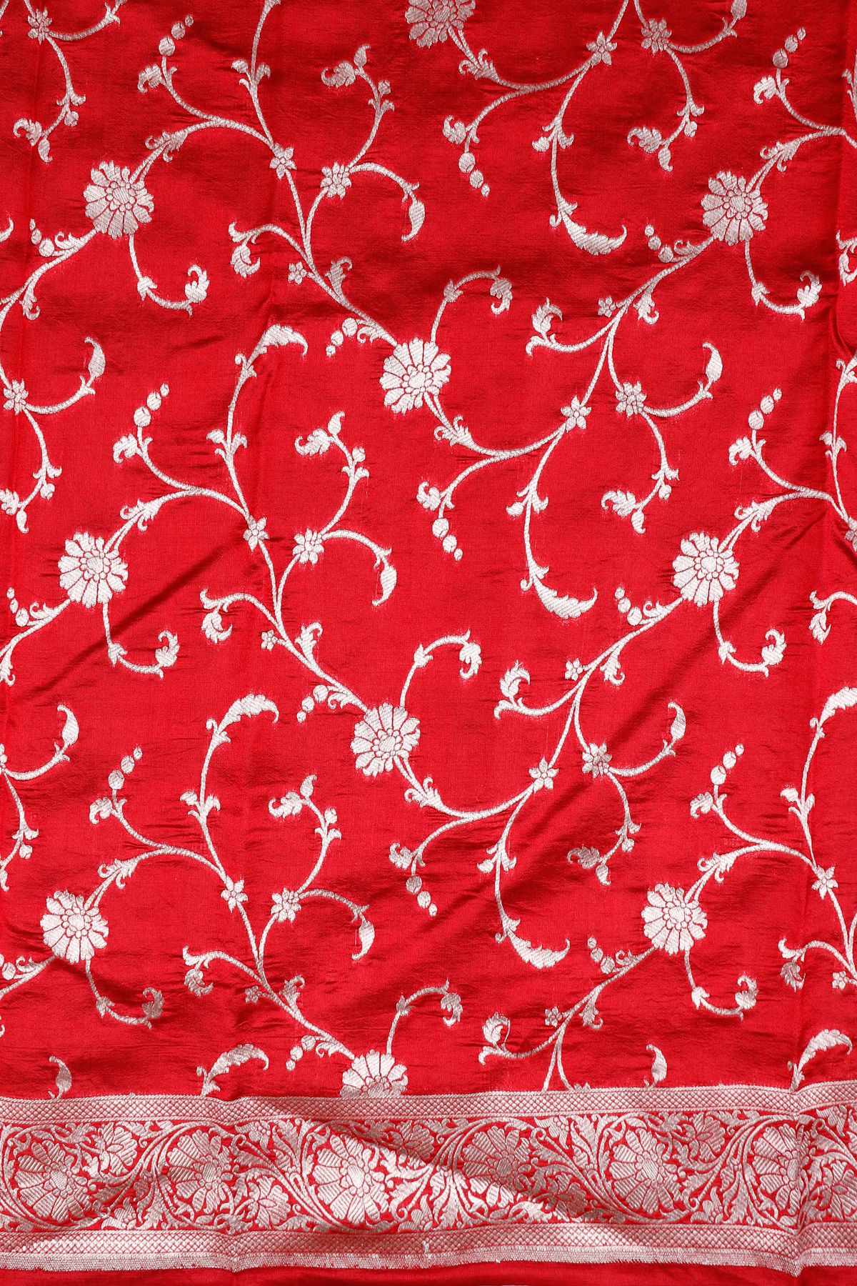 Matka Silk Bottle Green Saree