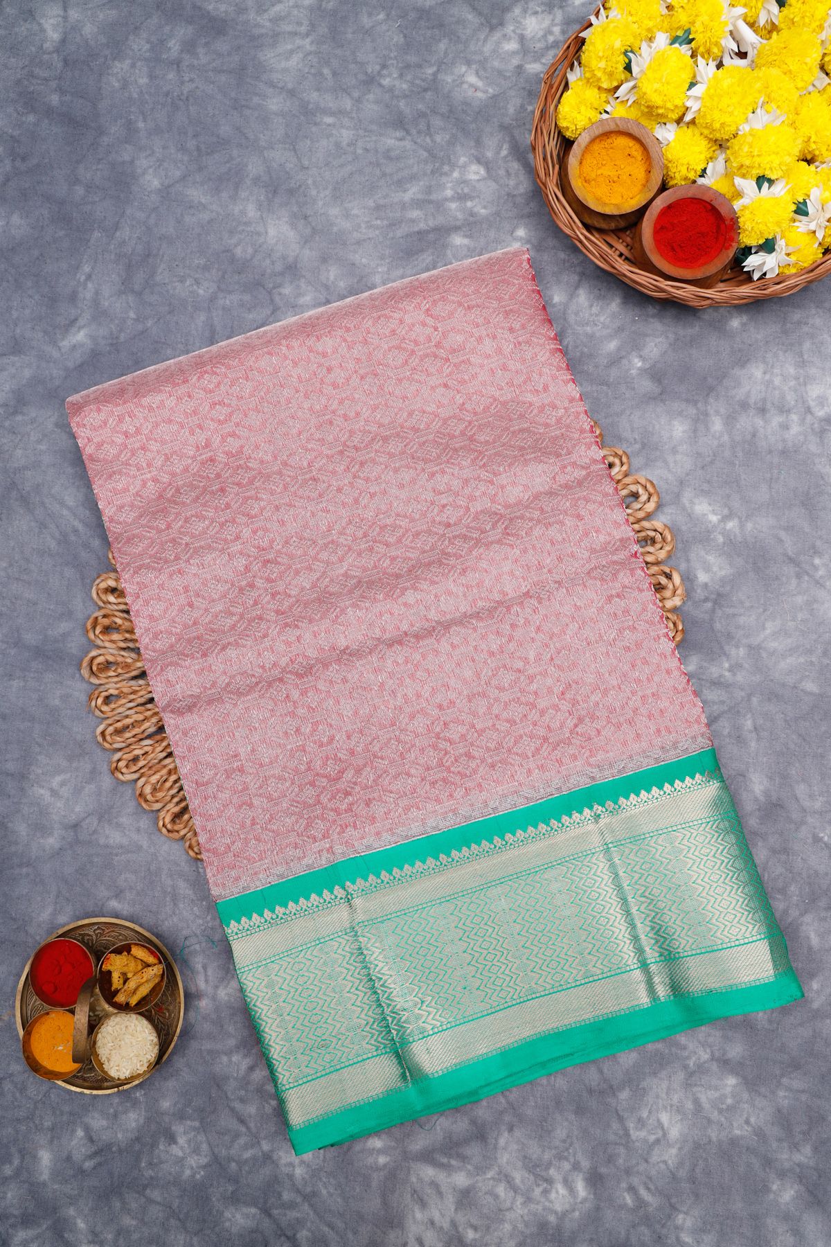 Kuppadam Sico Pink Saree