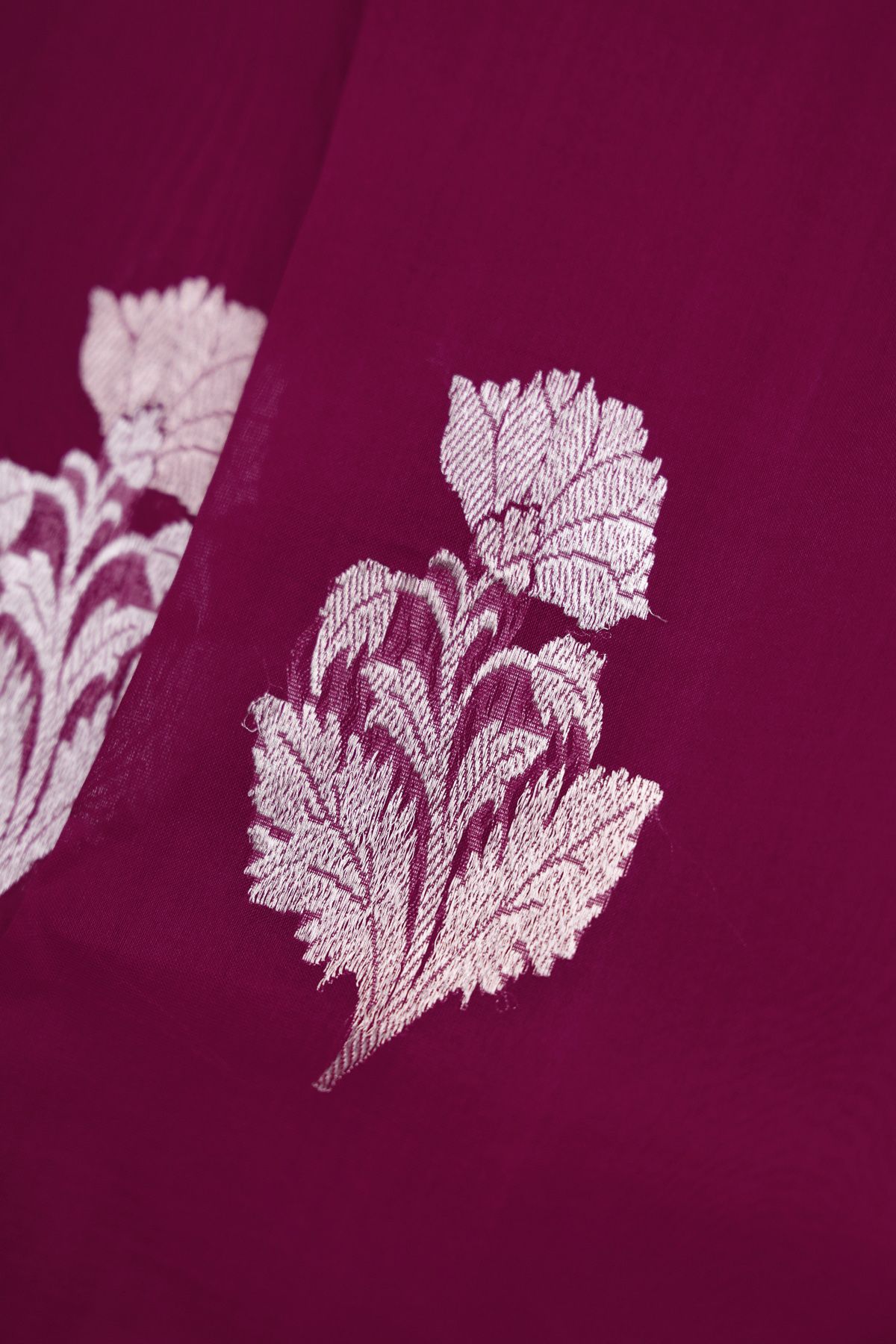 Designer Organza Magenta Saree