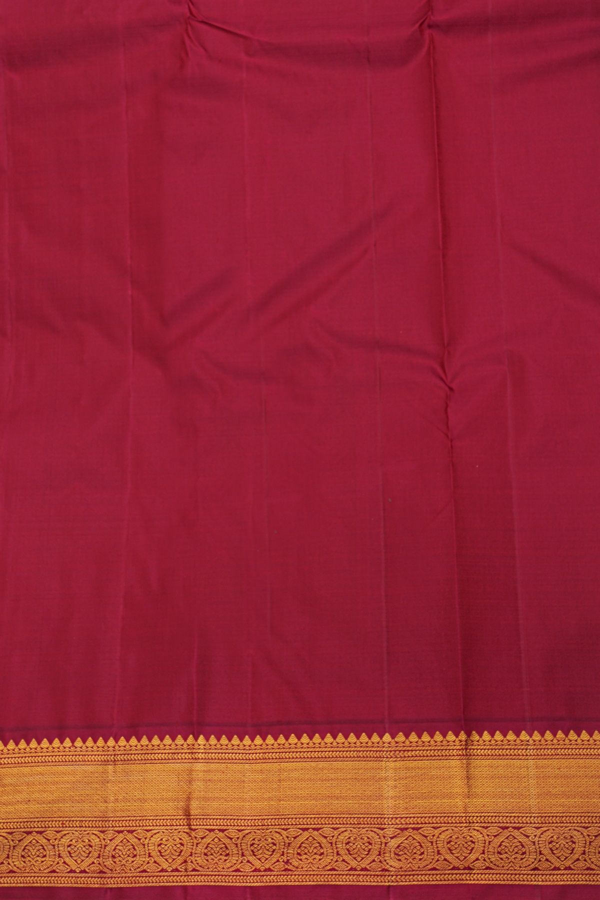 Kancheepuram Silk Cream Saree