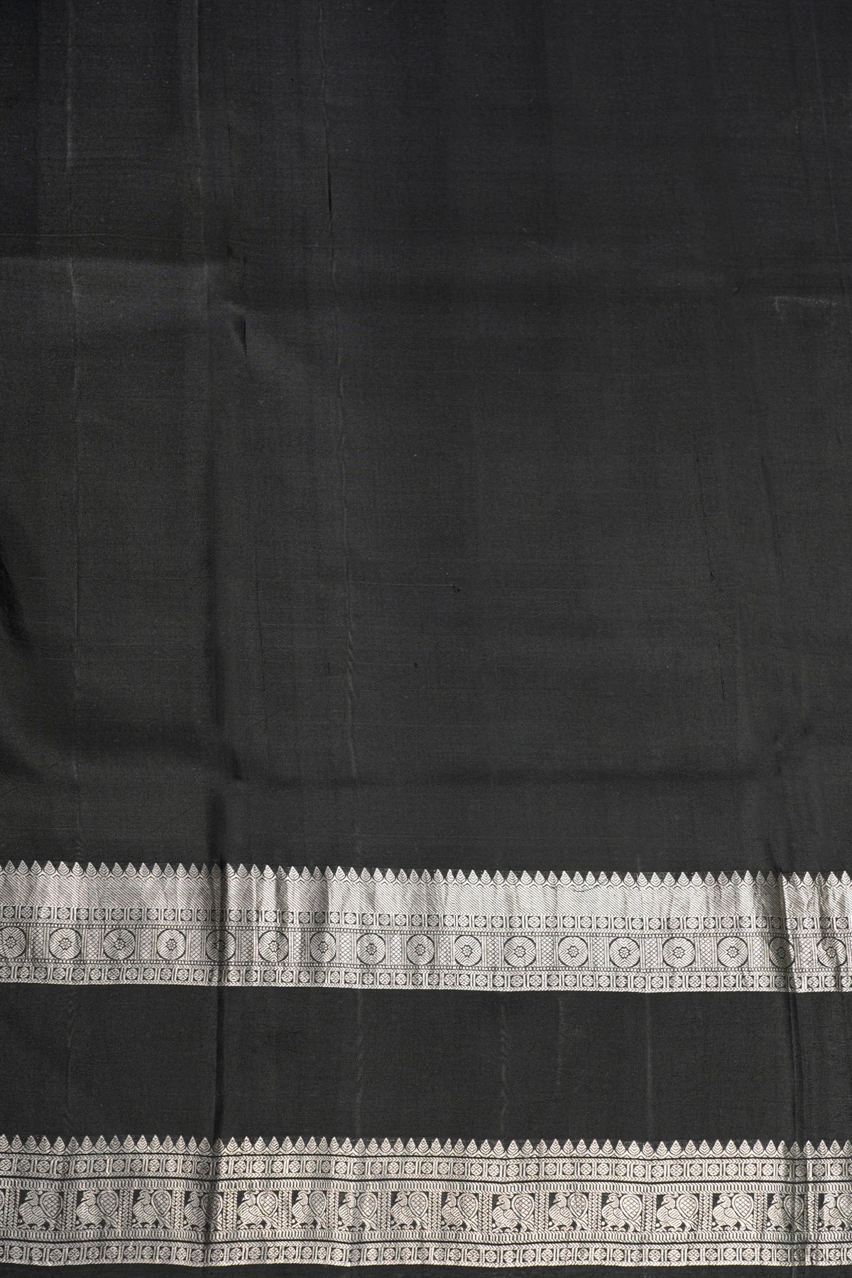 Kalamkari Silk Blue Saree