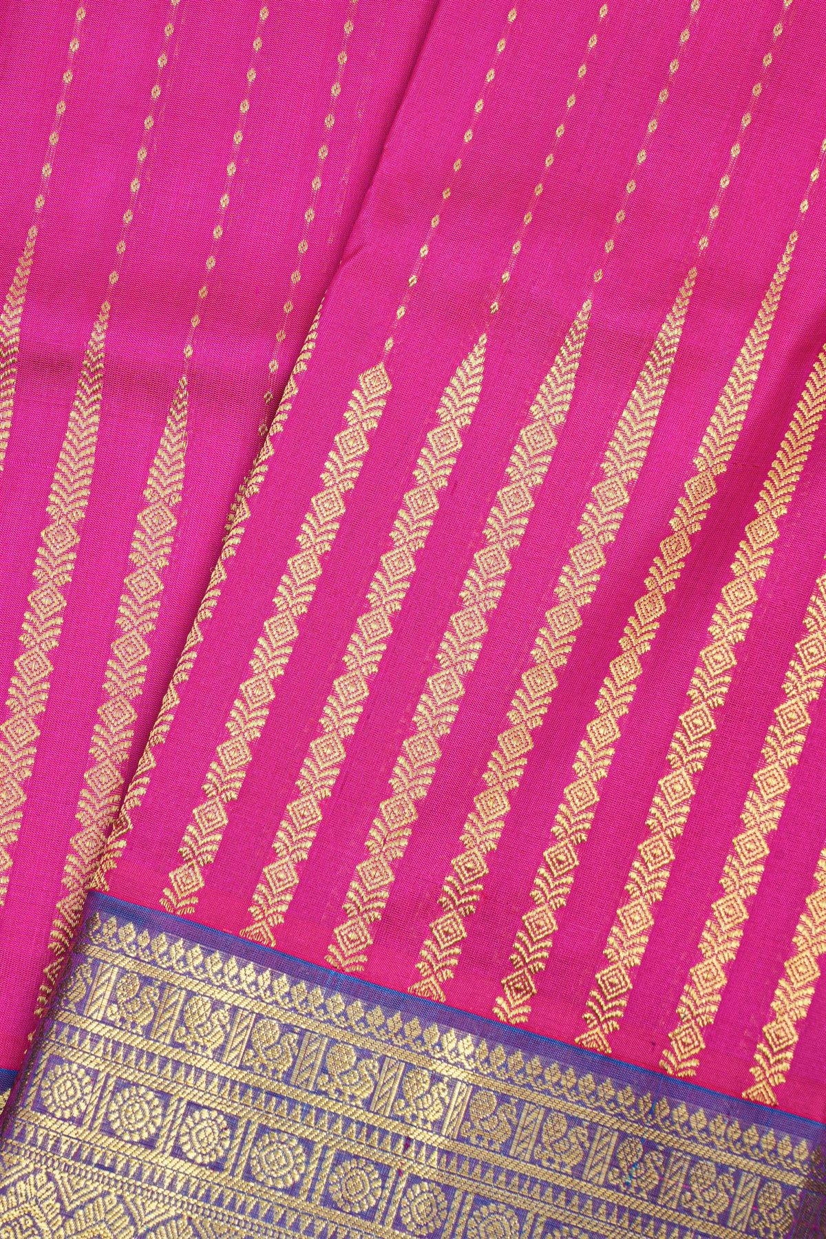 Venkatagiri Silk Pink Saree