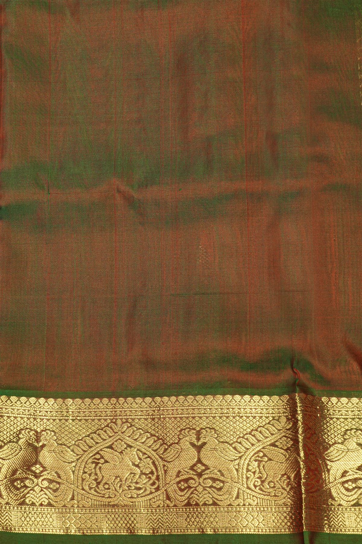 Venkatagiri Silk Red Saree