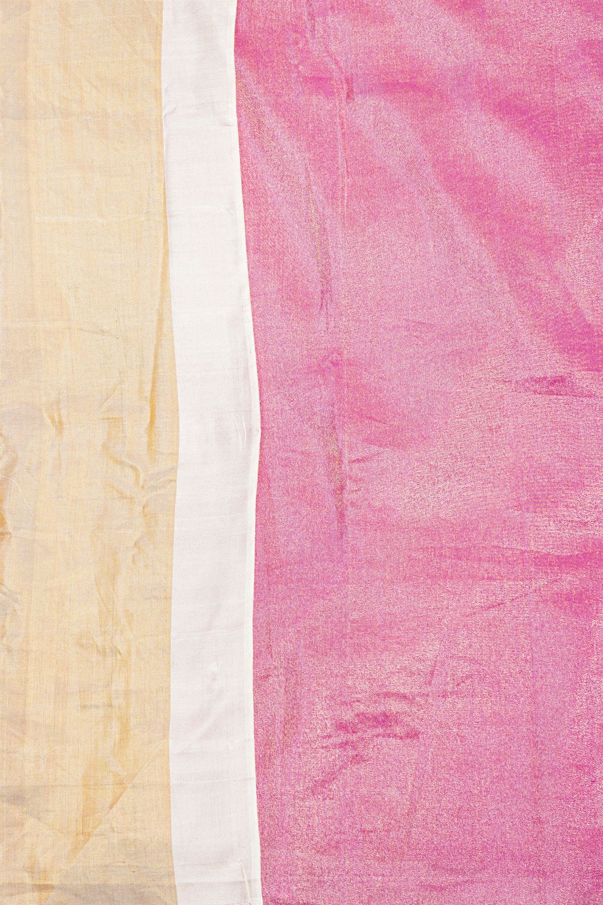 Designer Tussar Dual Colour Saree with Ikat fusion