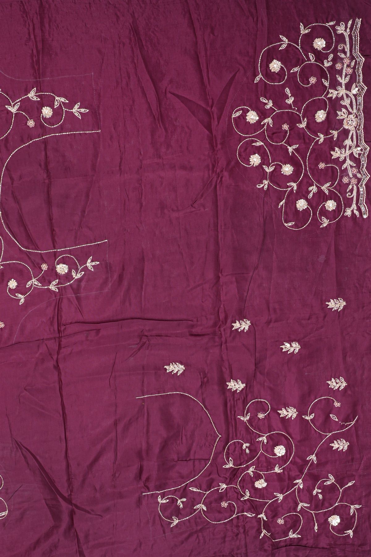 Designer Tissue Georgette Dusty Pink Saree