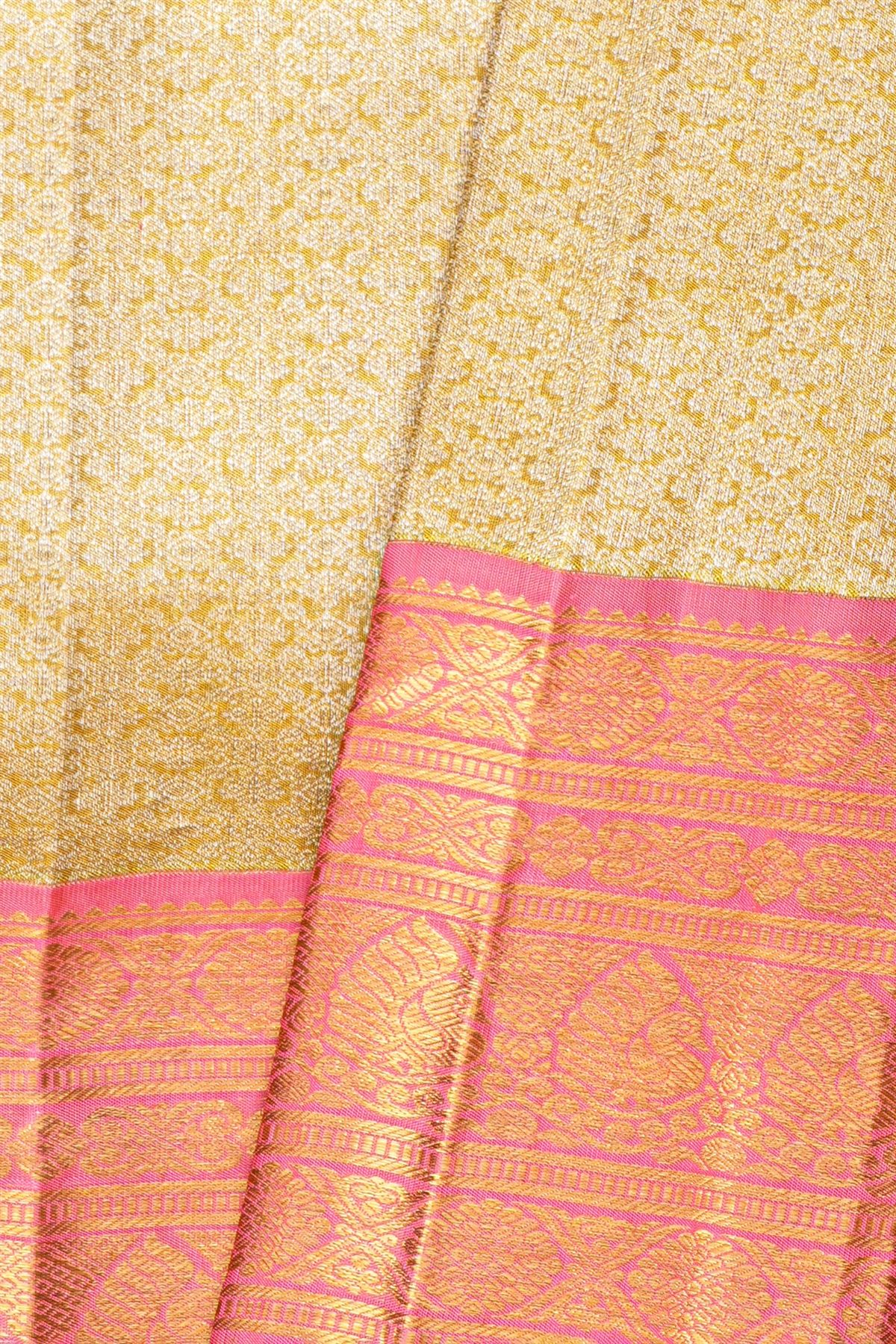 Kancheepuram Tissue Gold Saree