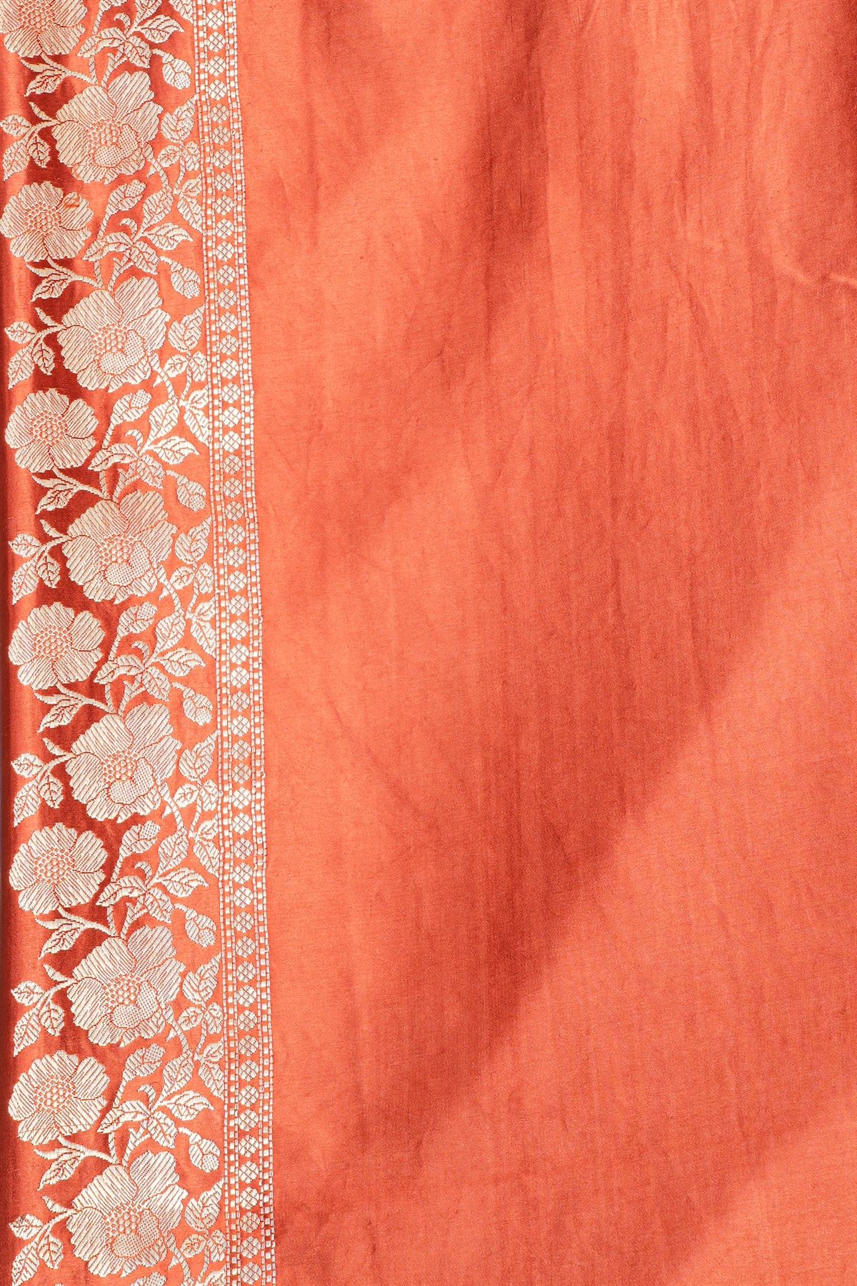 Banarasi Silk Rust Saree