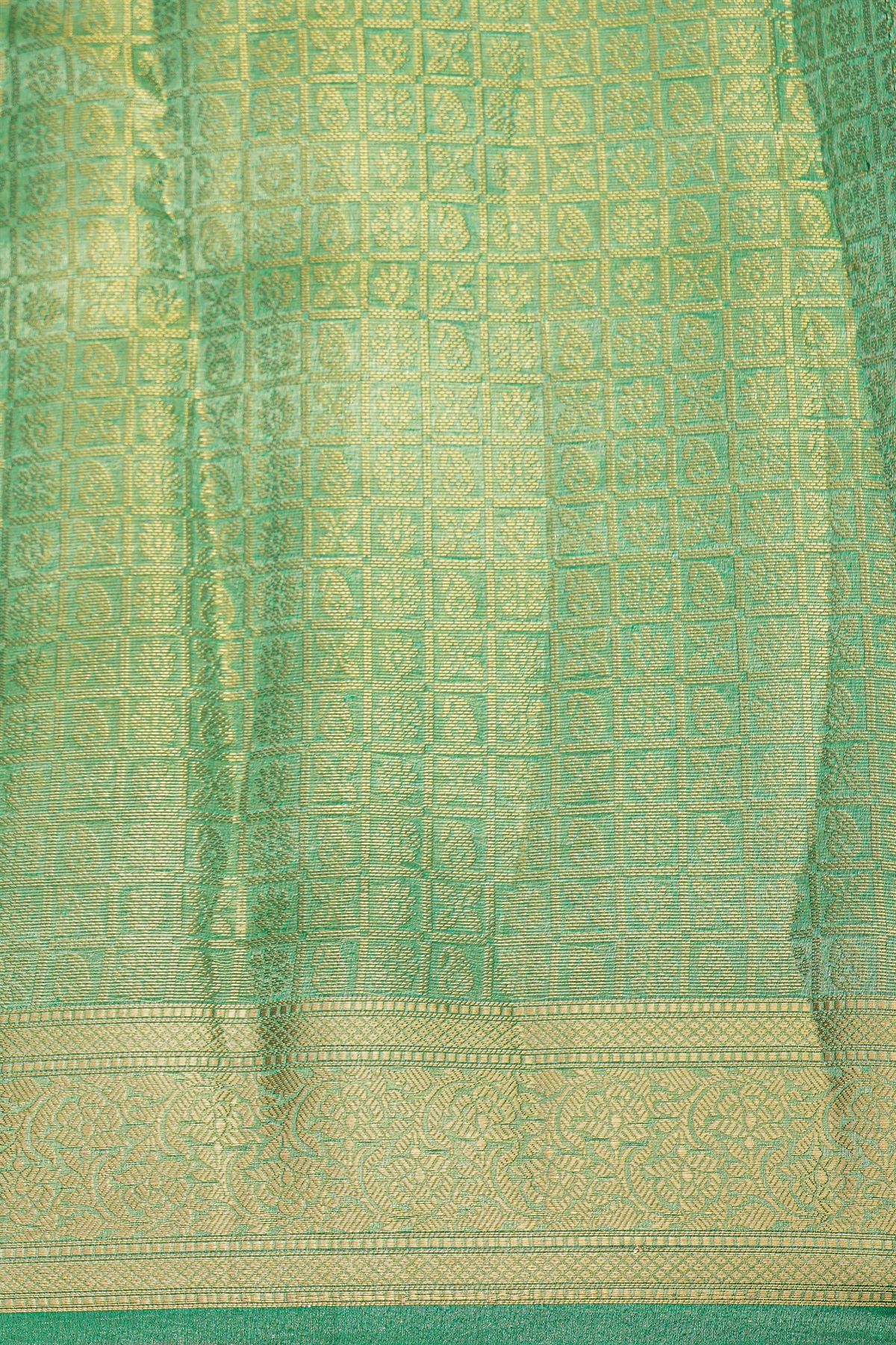 Designer Organza Dark Grey Saree