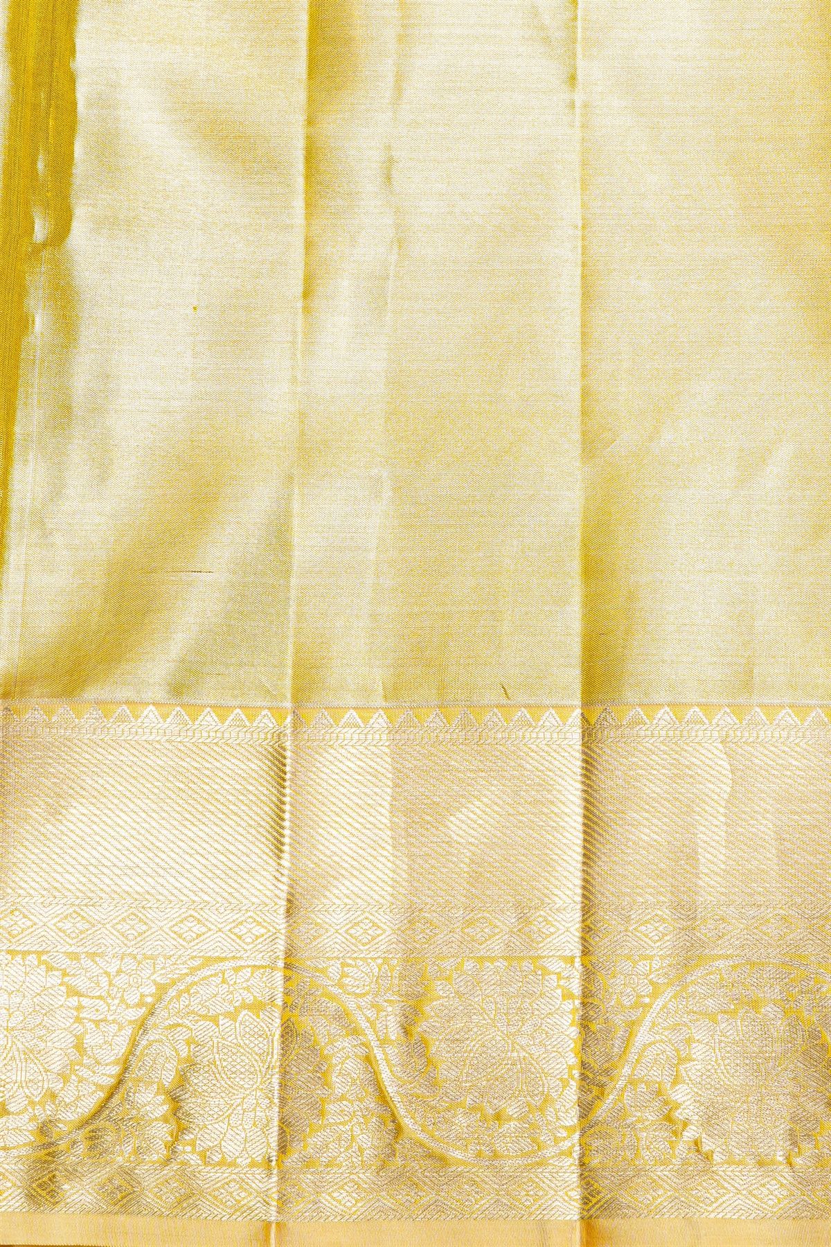 Kancheepuram Tissue Sky Blue Saree