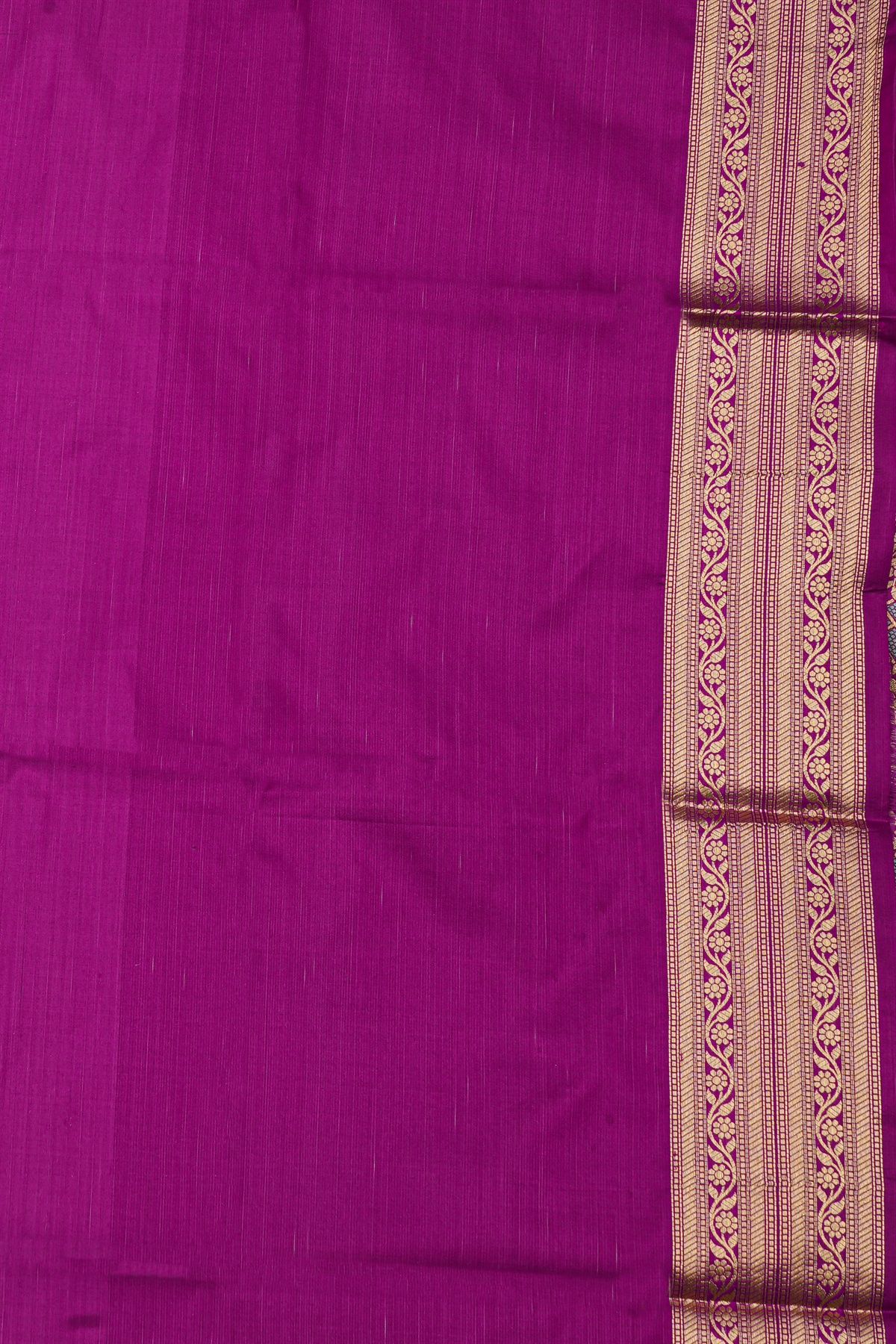 Banarasi Silk Wine Saree