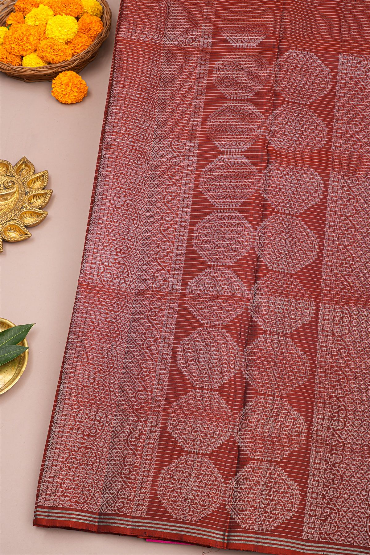 Coimbatore Soft Silk Maroon Saree