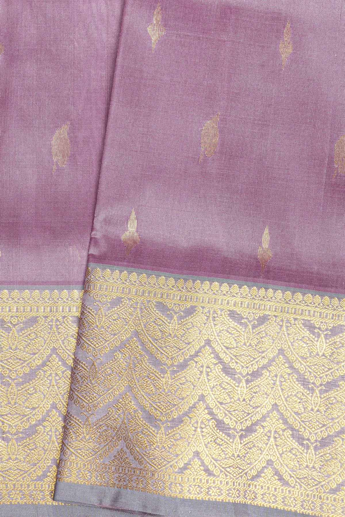 Venkatagiri Silk Lavender Saree