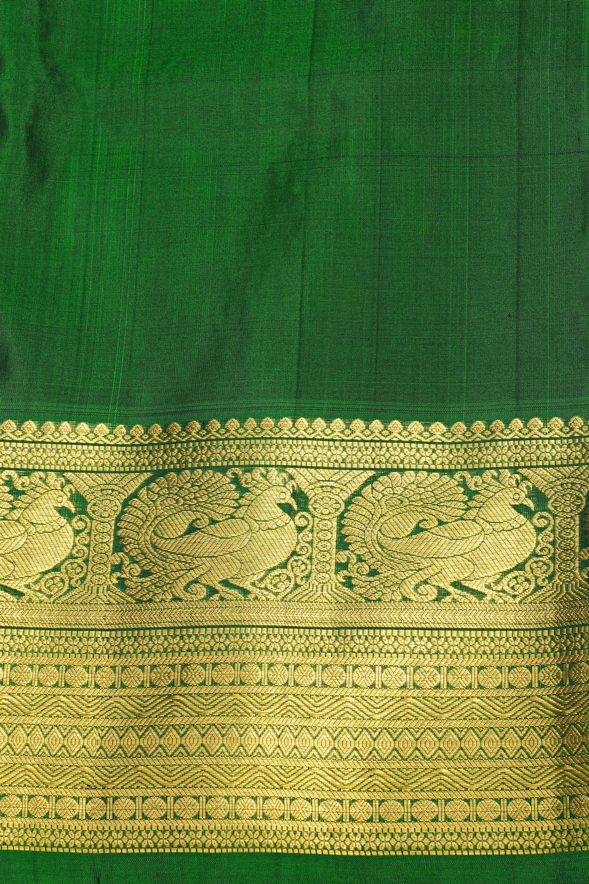 Venkatagiri Silk Maroon Saree