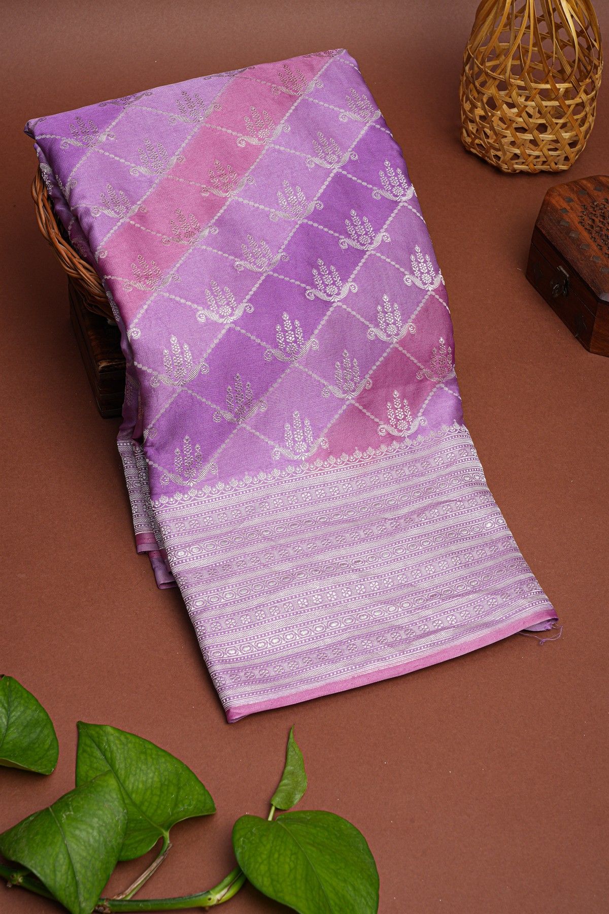 Banarasi Silk Multicolour Saree