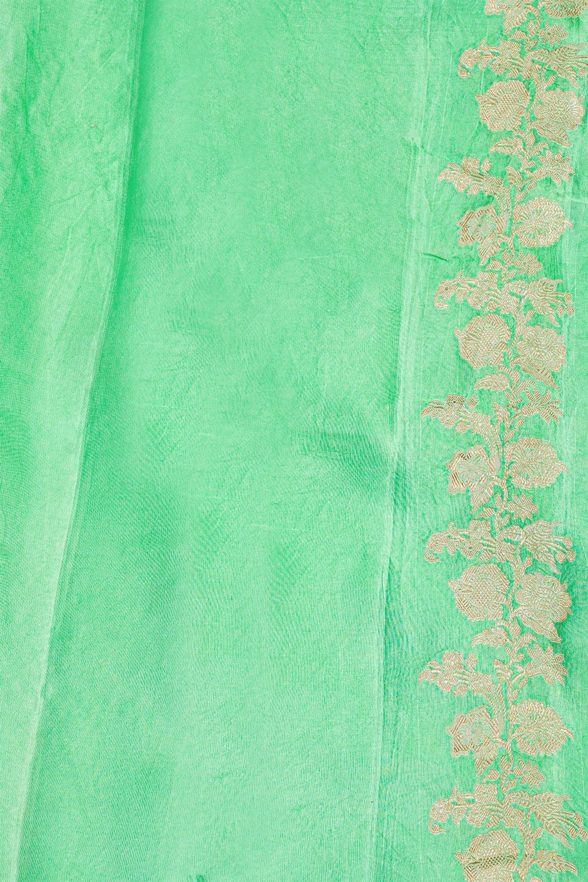 Banarasi Silk Sea Green Saree