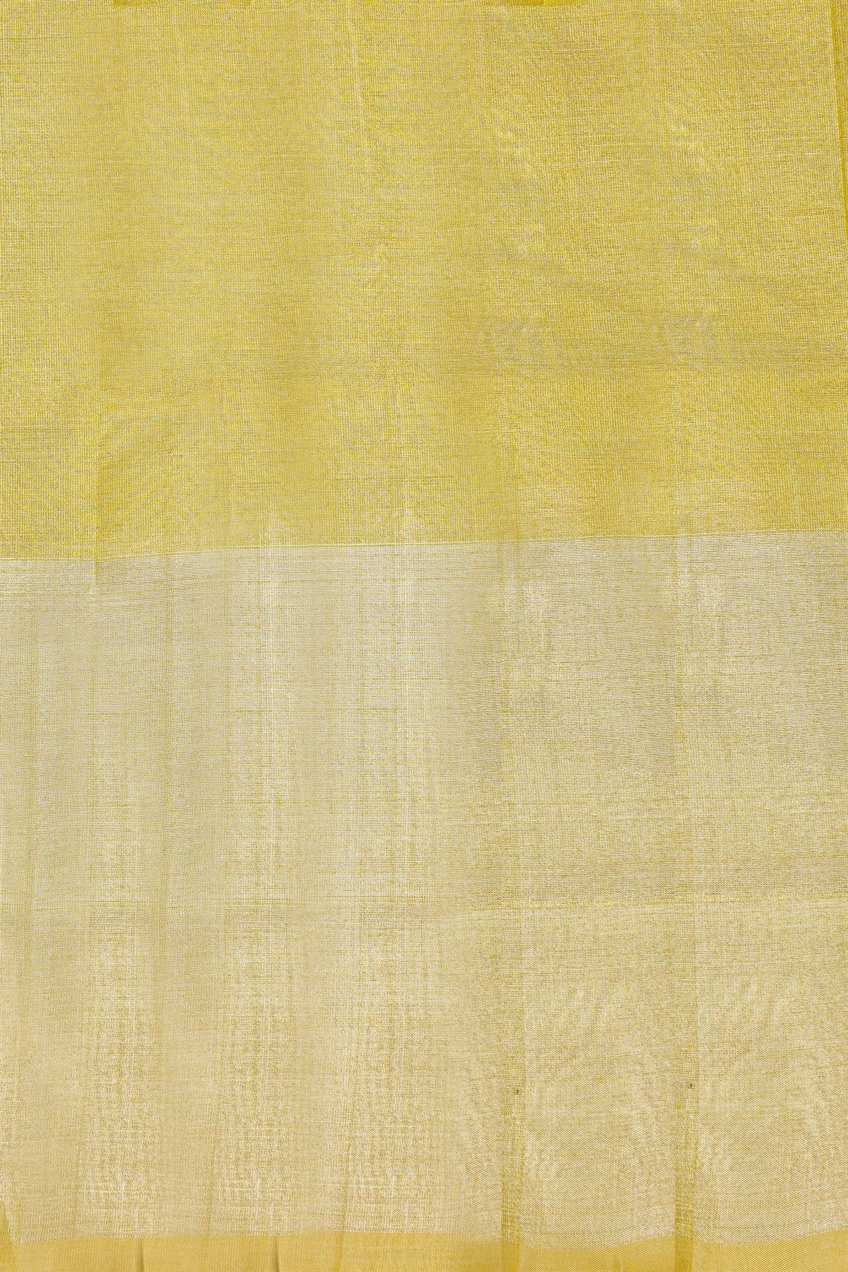 Kuppadam Sico Yellow Saree