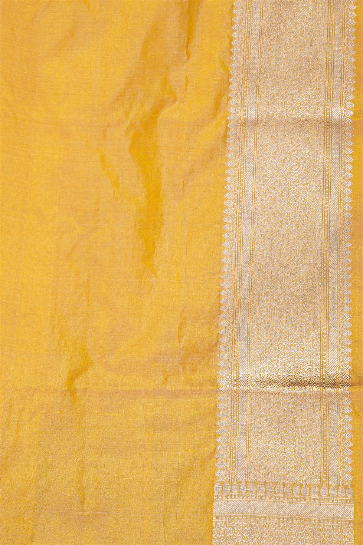 Banarasi Silk Orange Saree