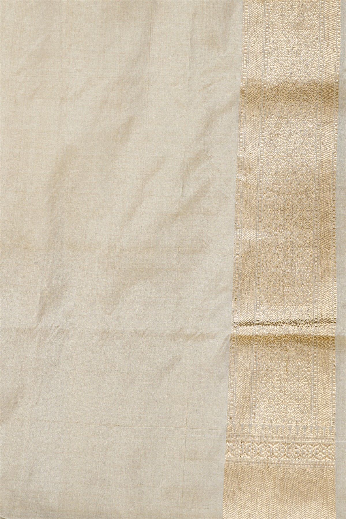 Banarasi Silk Light Grey Saree