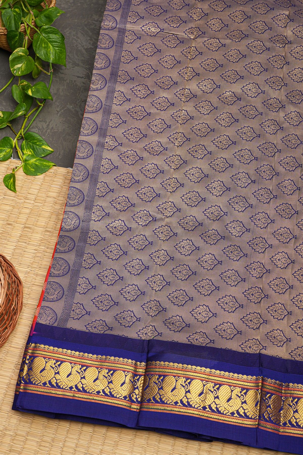 Narayanpet Silk Pink Saree