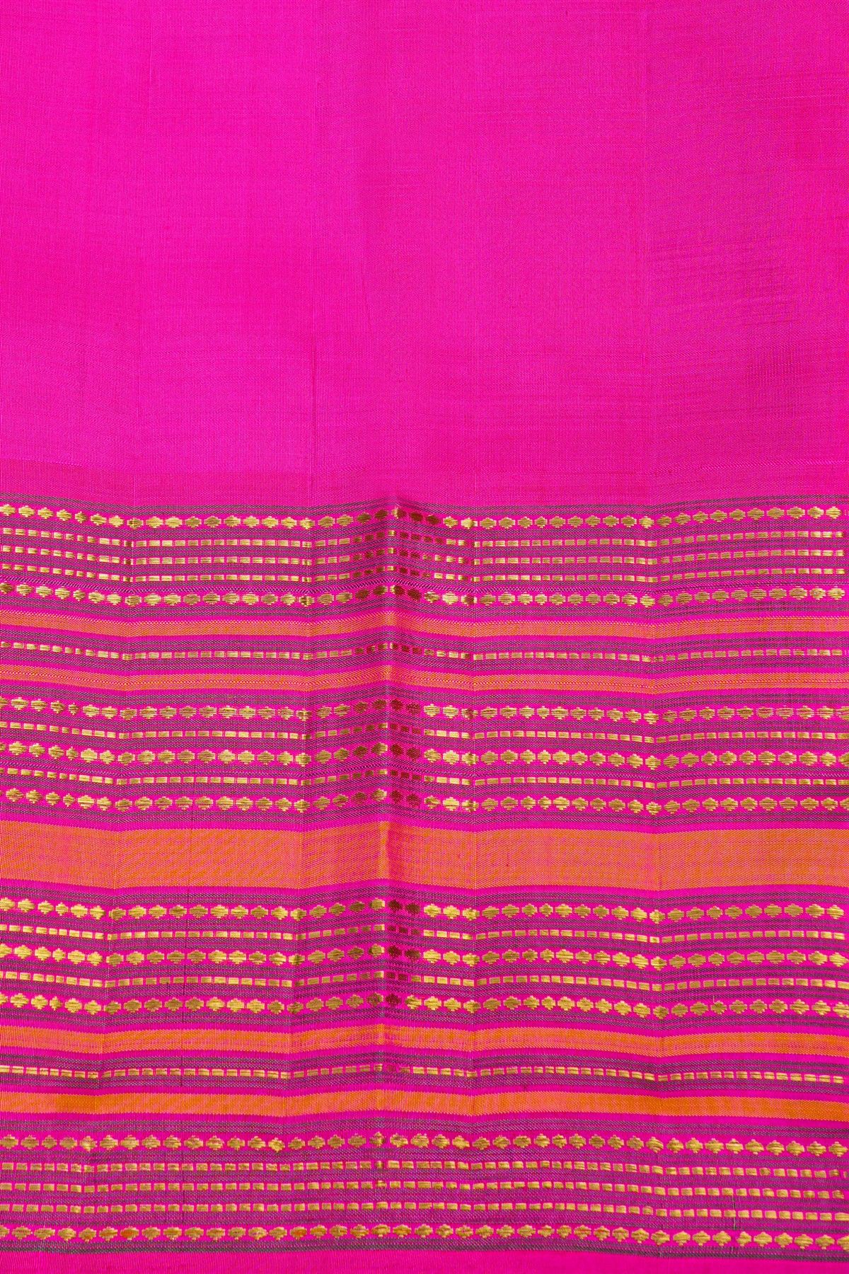 Kancheepuram Silk Cream Saree
