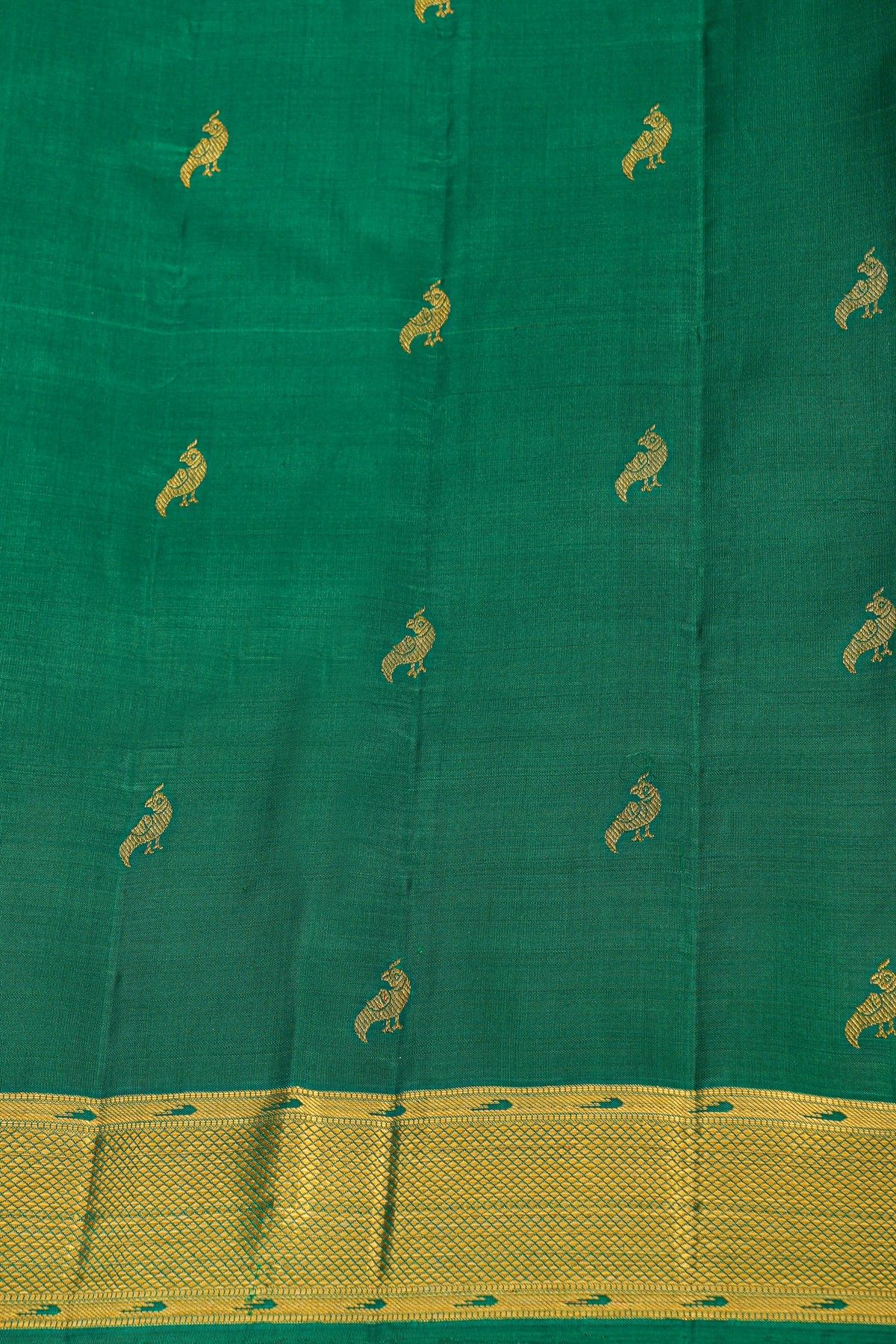 Kancheepuram Silk Red Saree