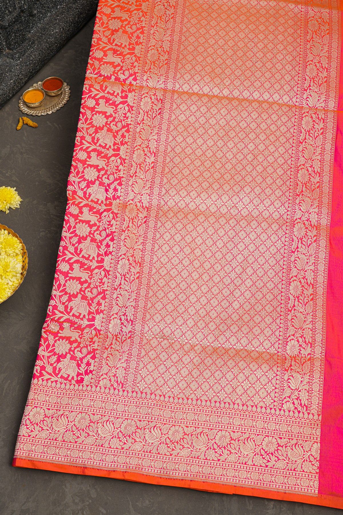 Banarasi Silk Dual Colour Saree