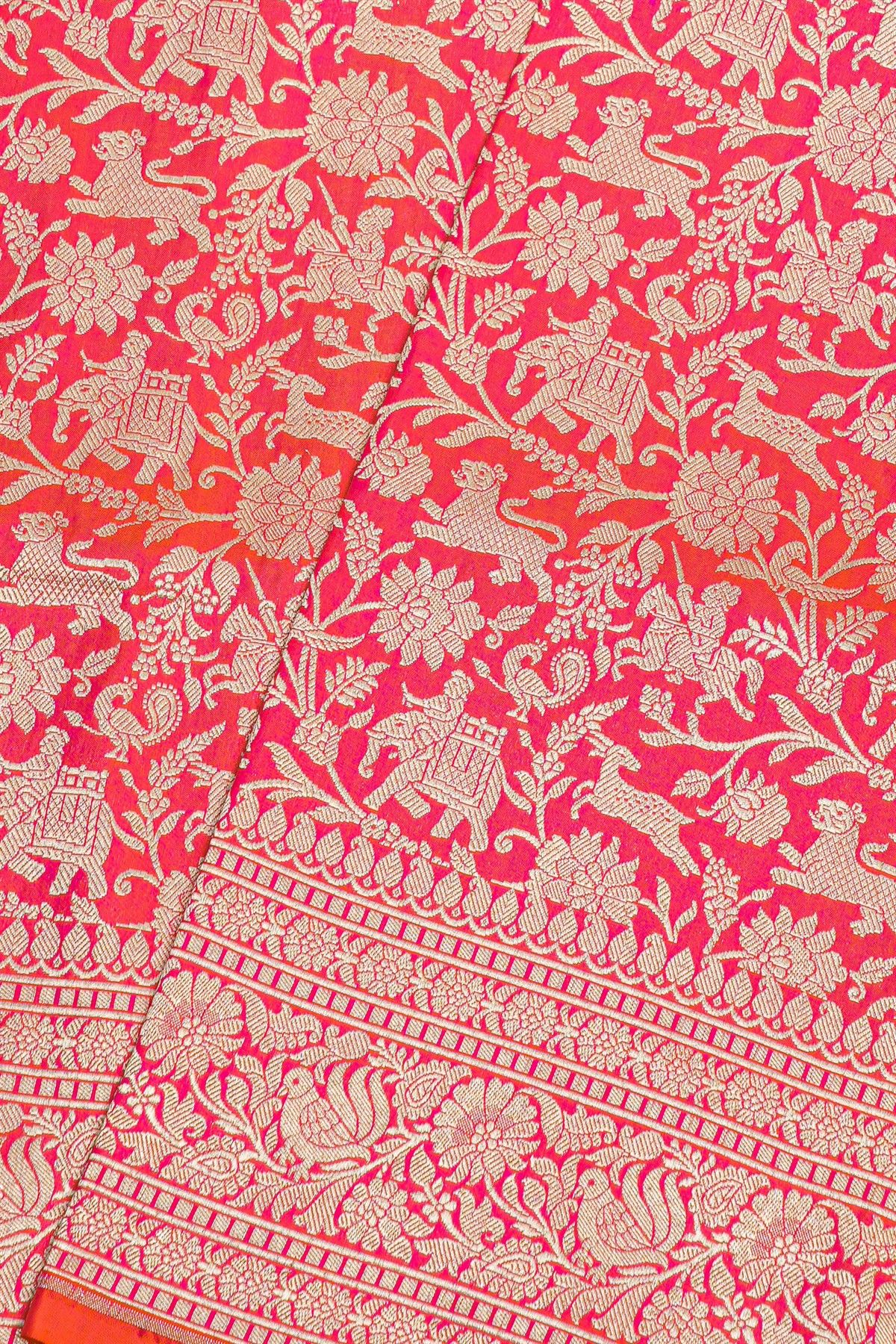 Banarasi Silk Dual Colour Saree