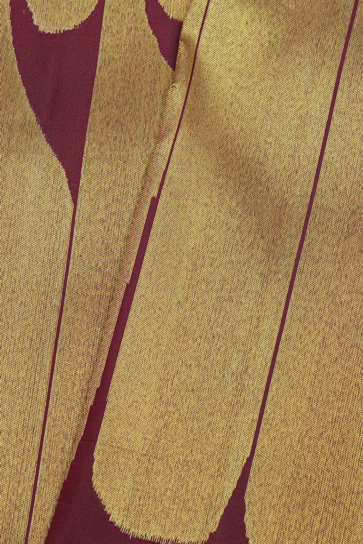 Kancheepuram Silk Wine Saree