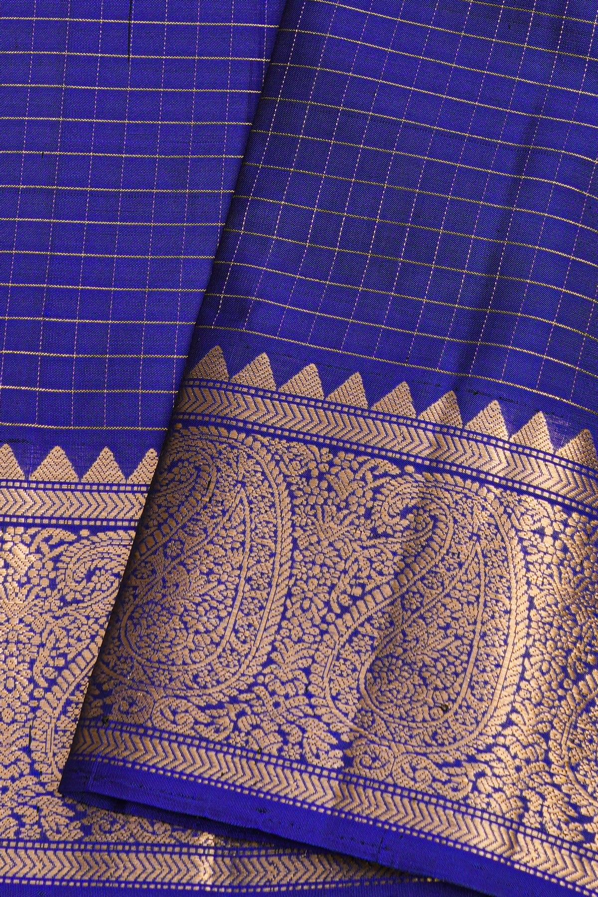 Coimbatore Soft Silk Royal Blue Saree