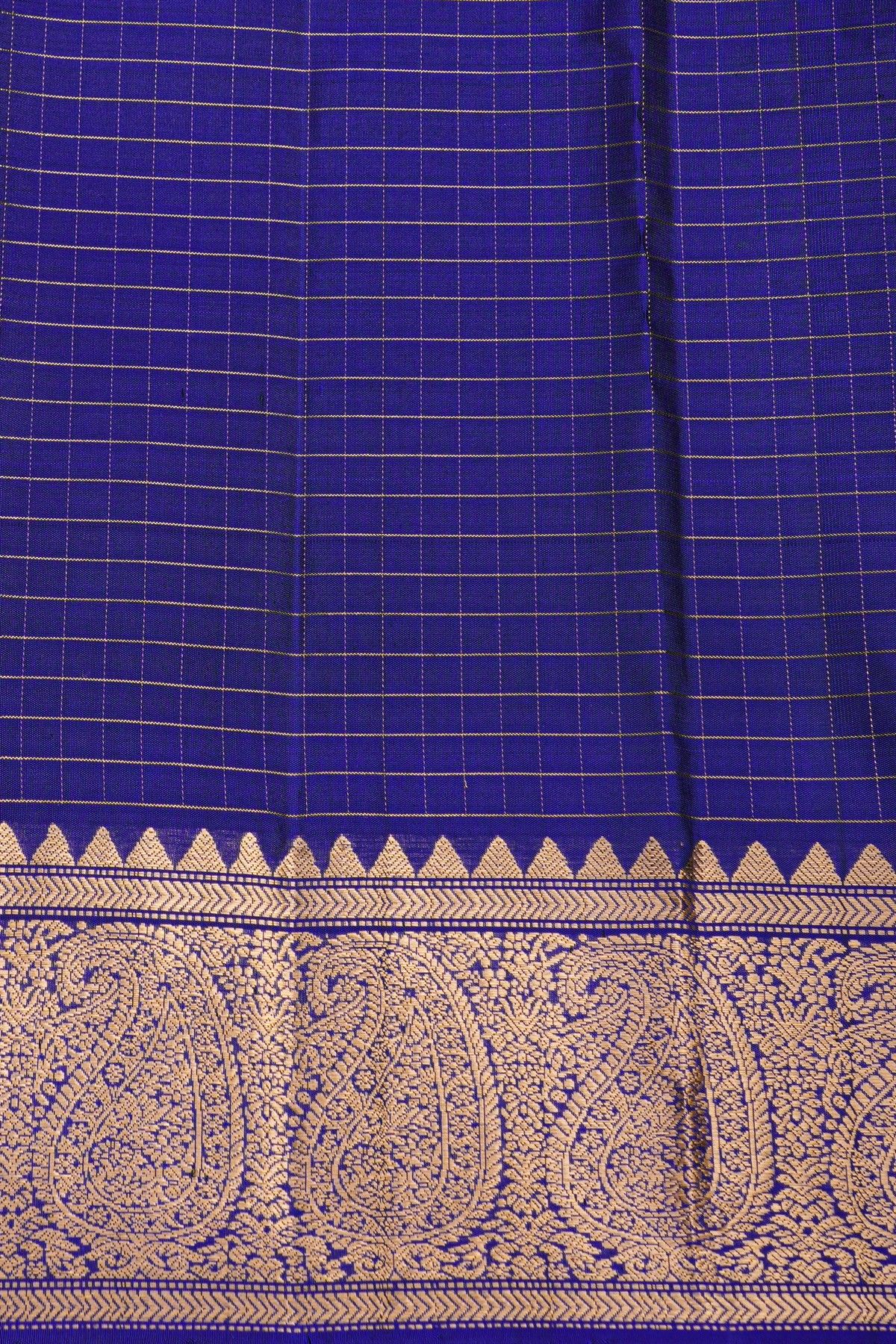 Coimbatore Soft Silk Royal Blue Saree