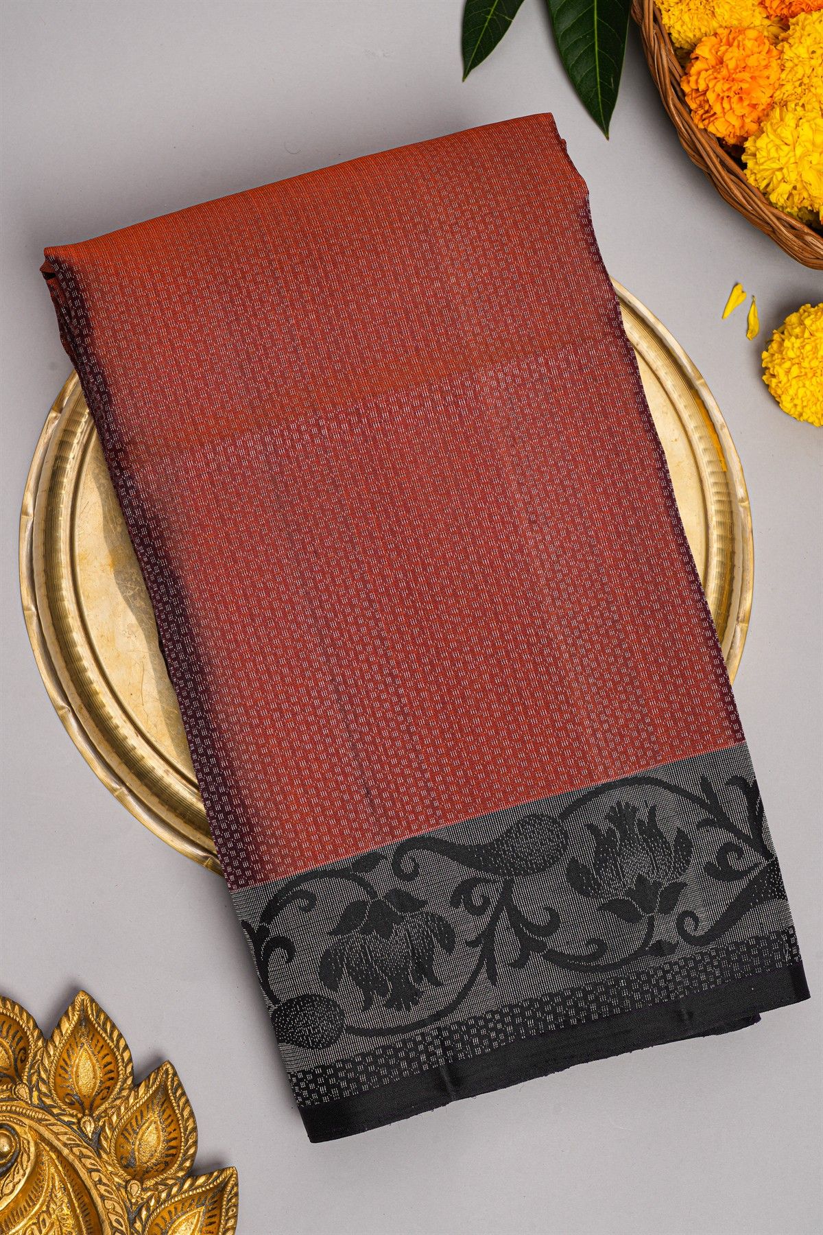 Coimbatore Soft Silk Dual Colour Saree