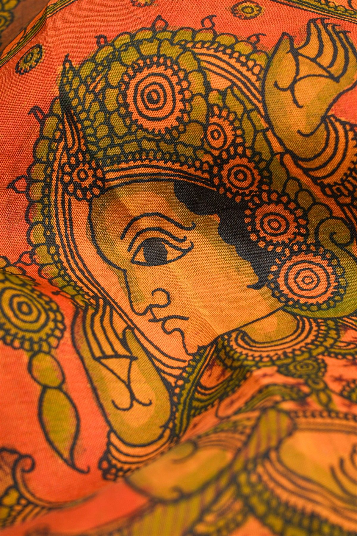 Kancheepuram Silk Yellow Saree