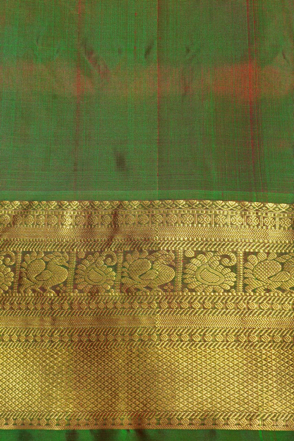 Venkatagiri Silk Red Saree