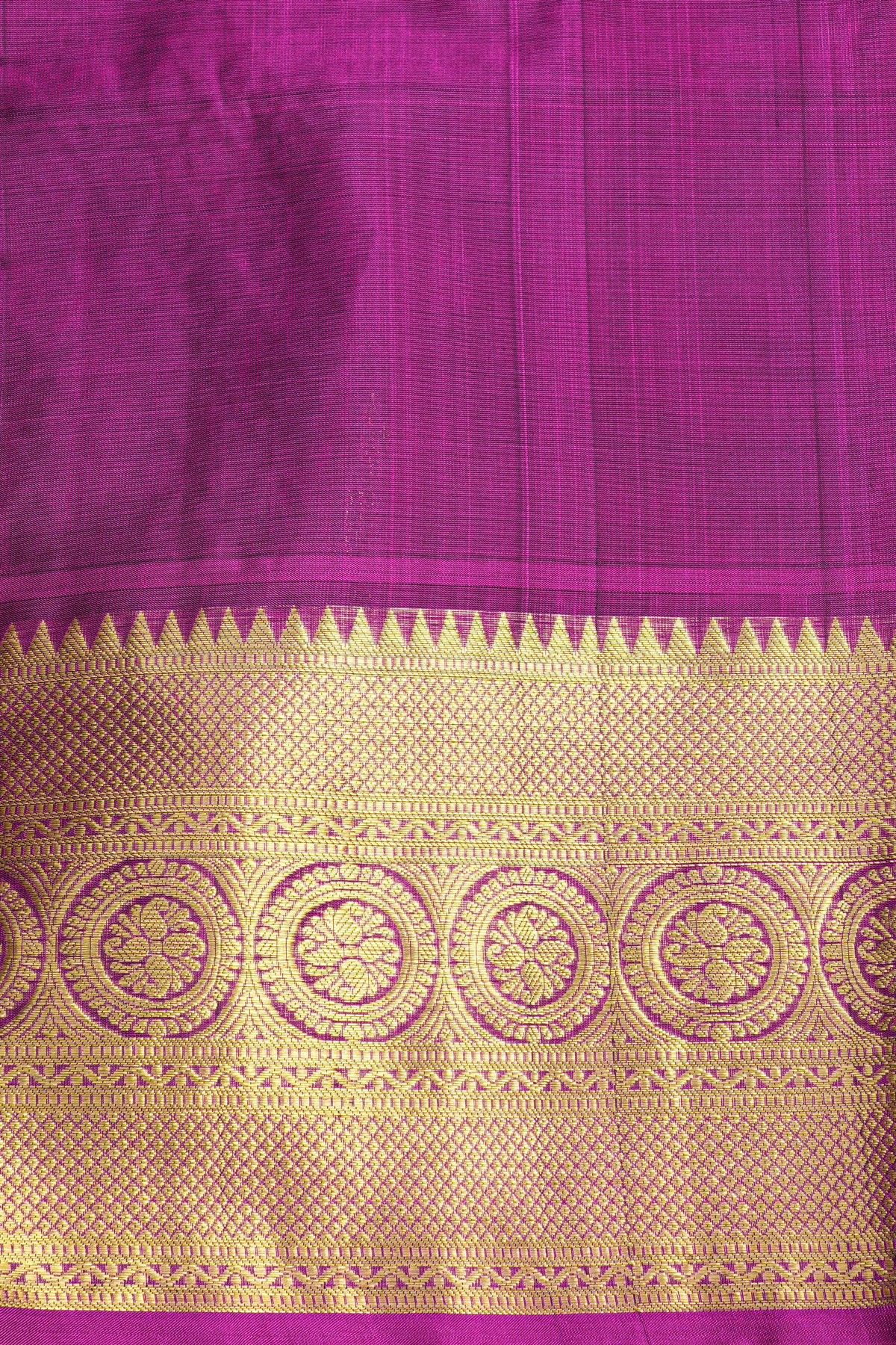 Venkatagiri Silk Black Saree