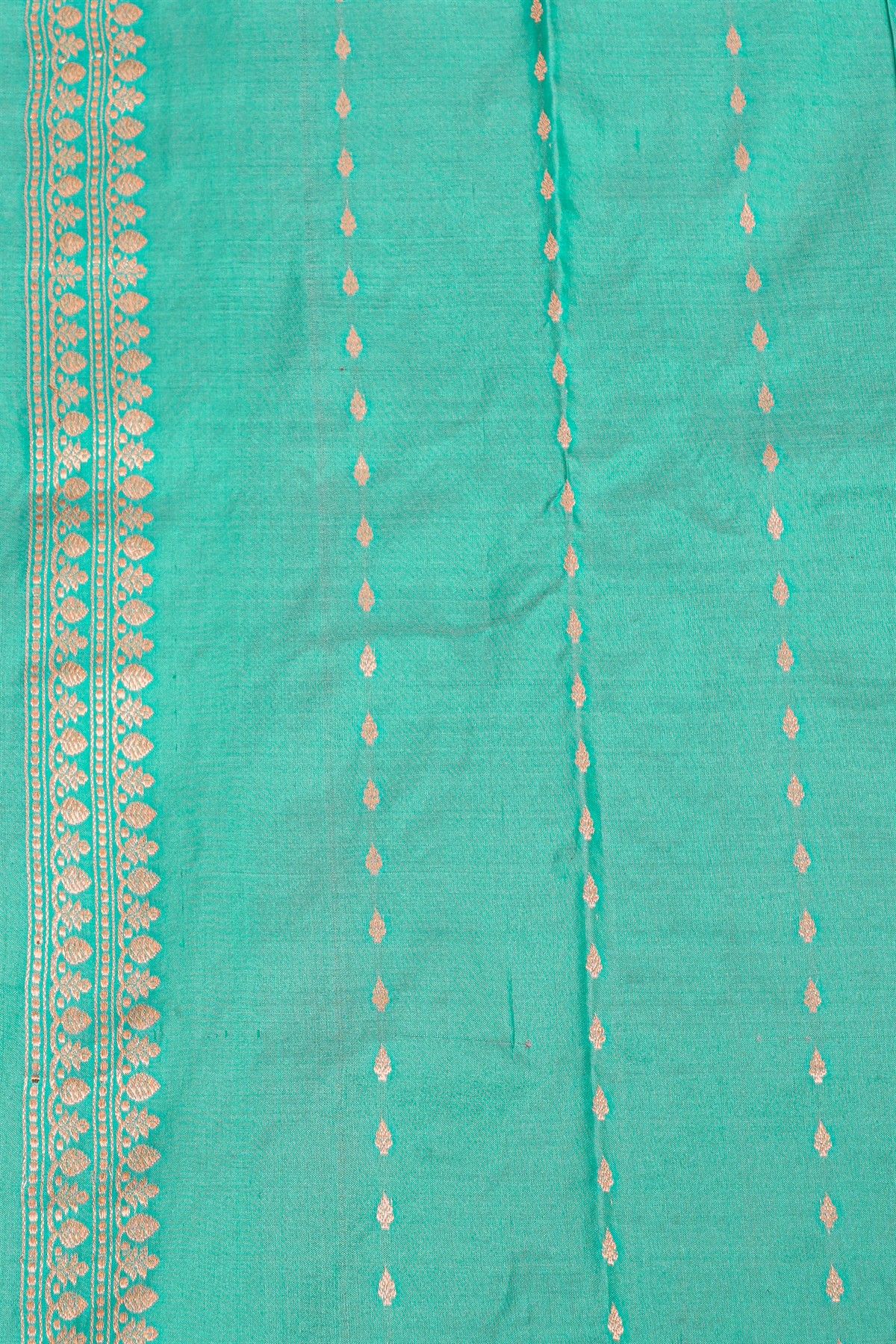 Banarasi Kathan Silk Sky Blue Saree