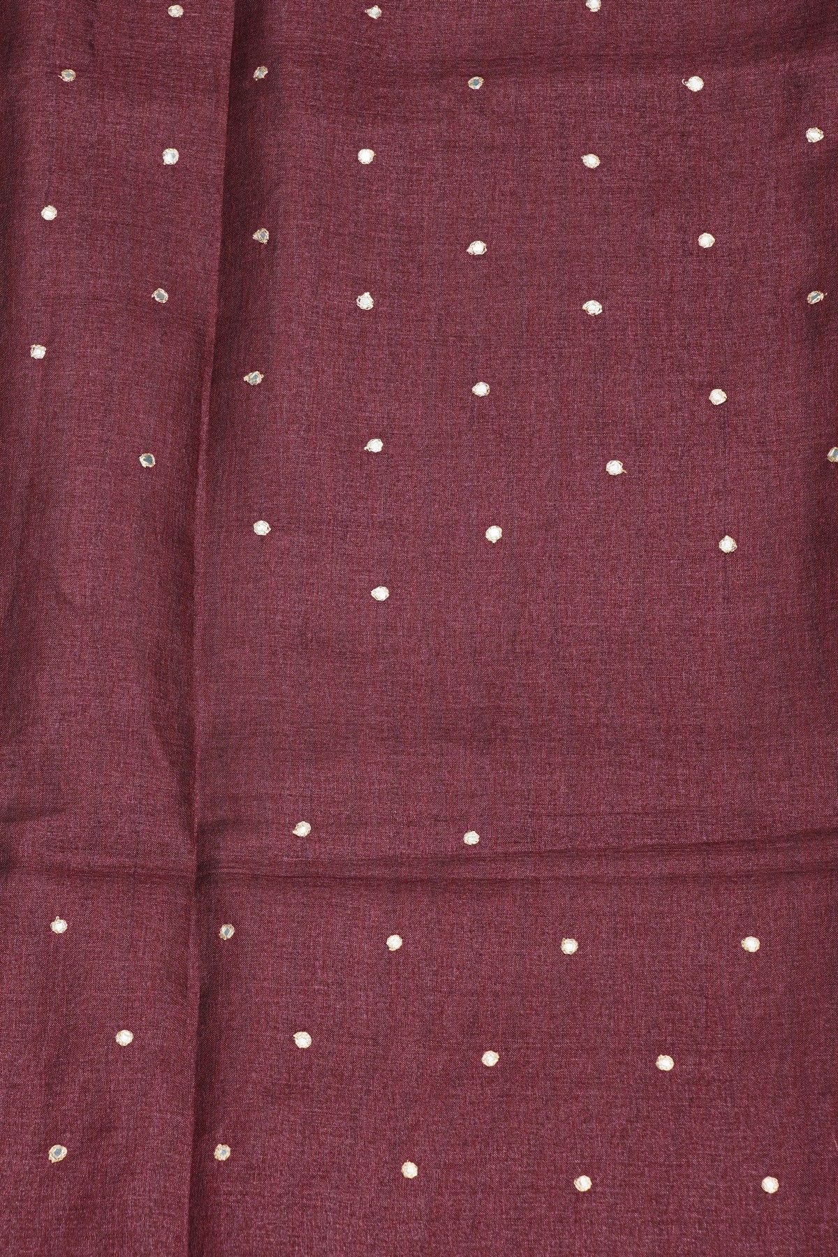 Designer Tussar Peach Saree