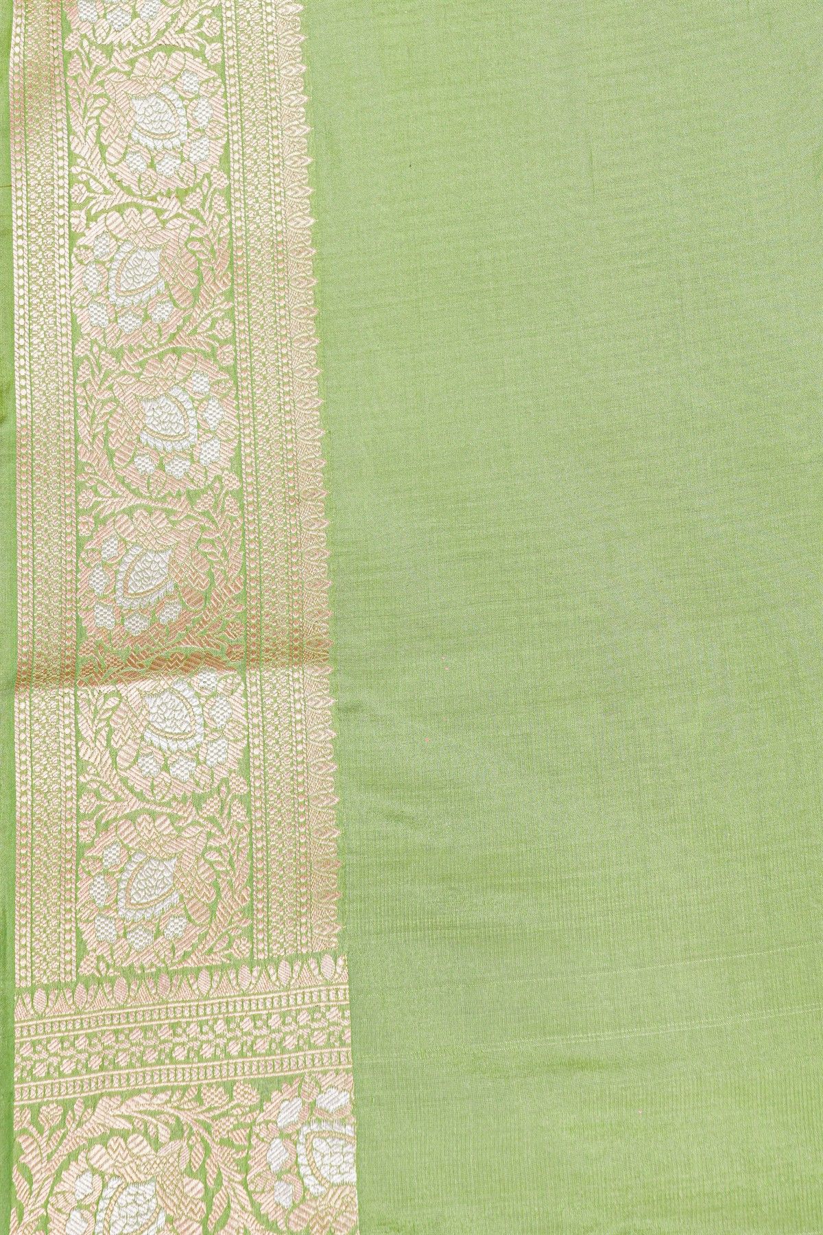Banarasi Silk Light Green Saree