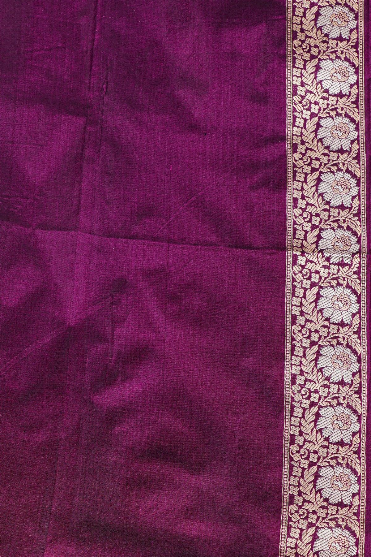 Banarasi Silk Purple Saree