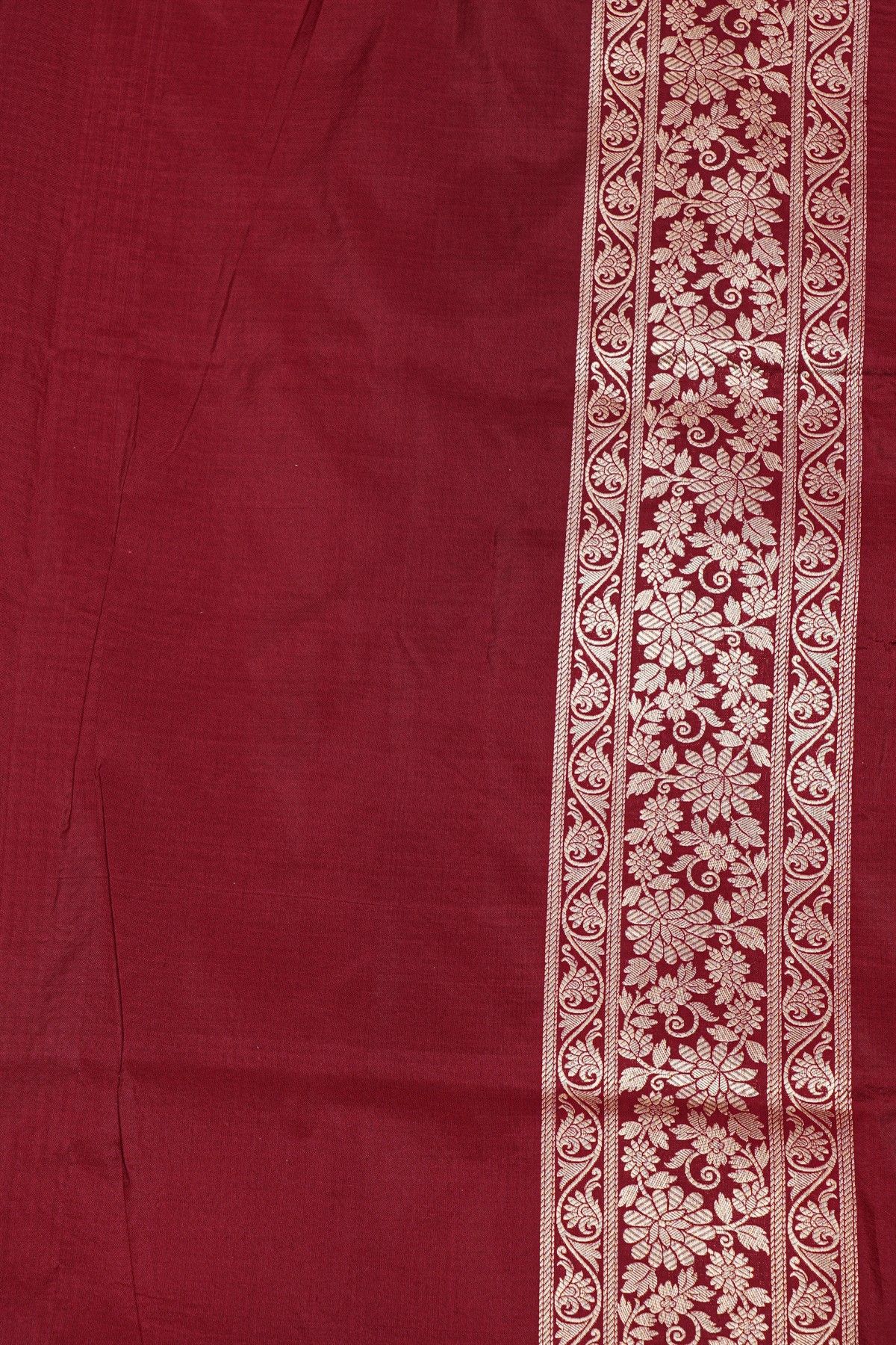Banarasi Silk Maroon Saree