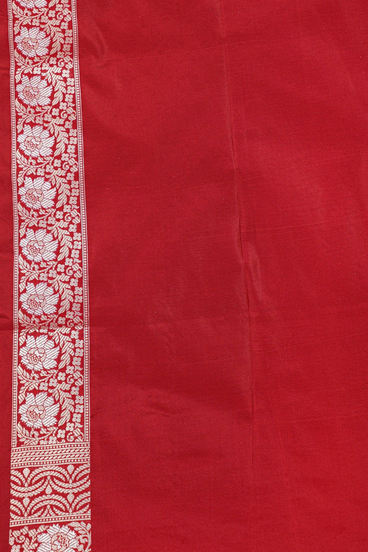 Banarasi Silk Red Saree