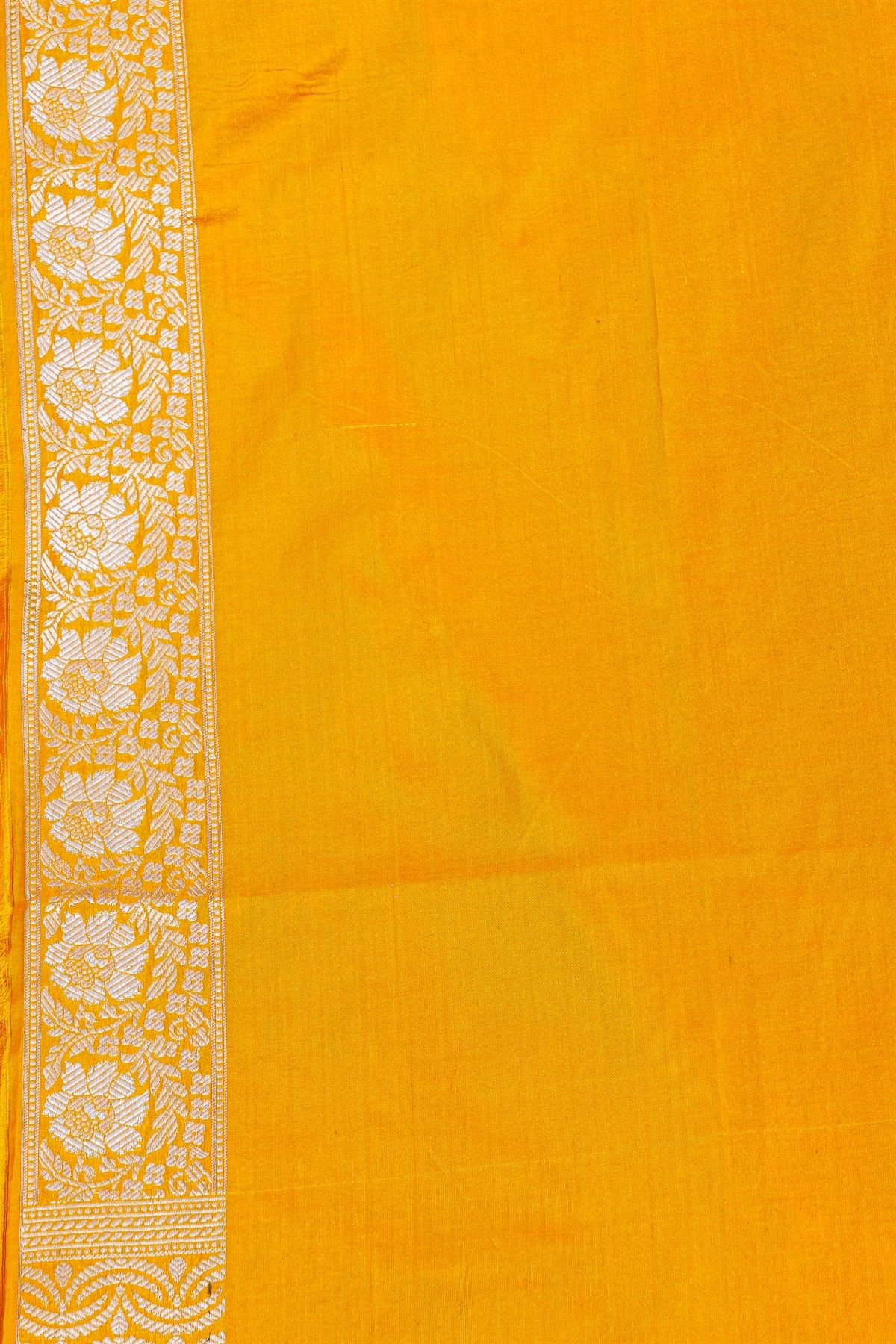 Banarasi Silk Mustard Saree